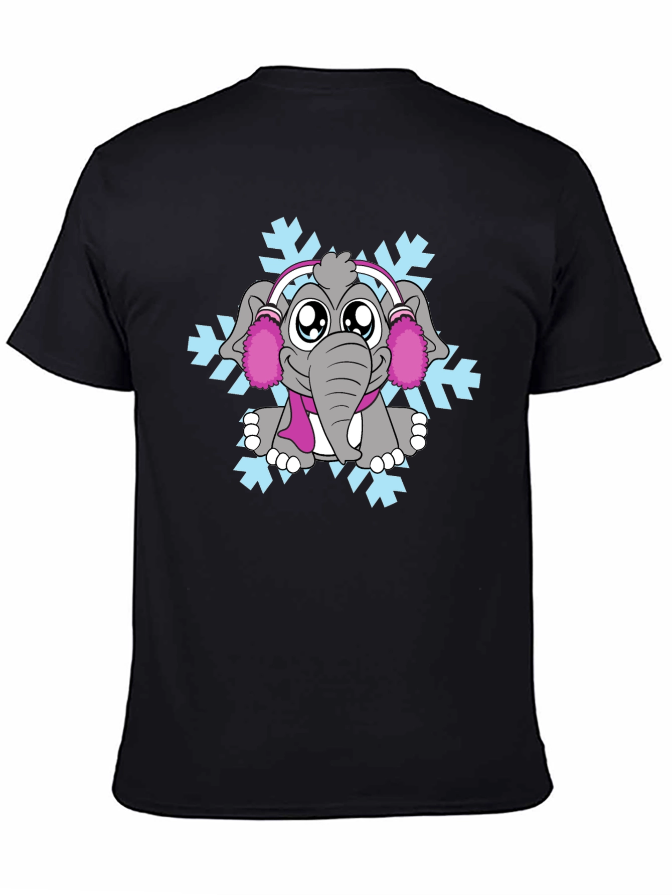Winter Elephant Graphic Tee