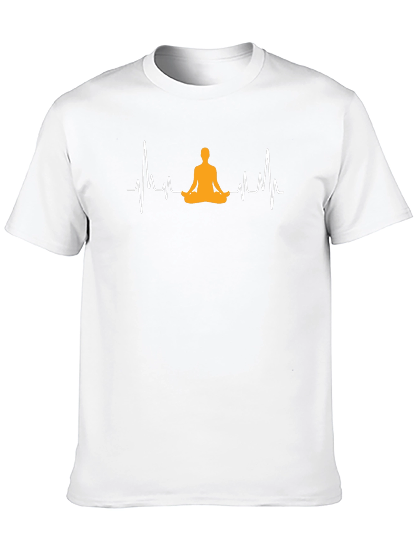 Yoga Heartbeat Graphic T-Shirt - Relaxed Fit