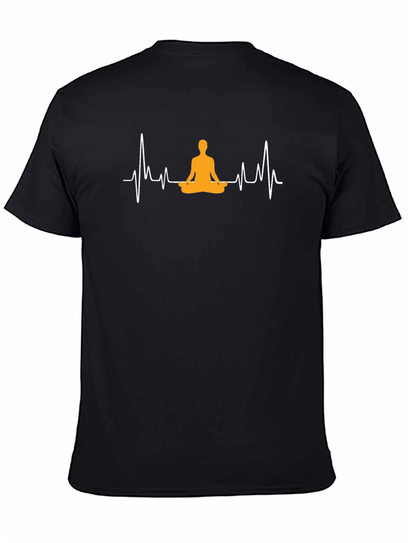 Yoga Heartbeat Graphic T-Shirt - Relaxed Fit