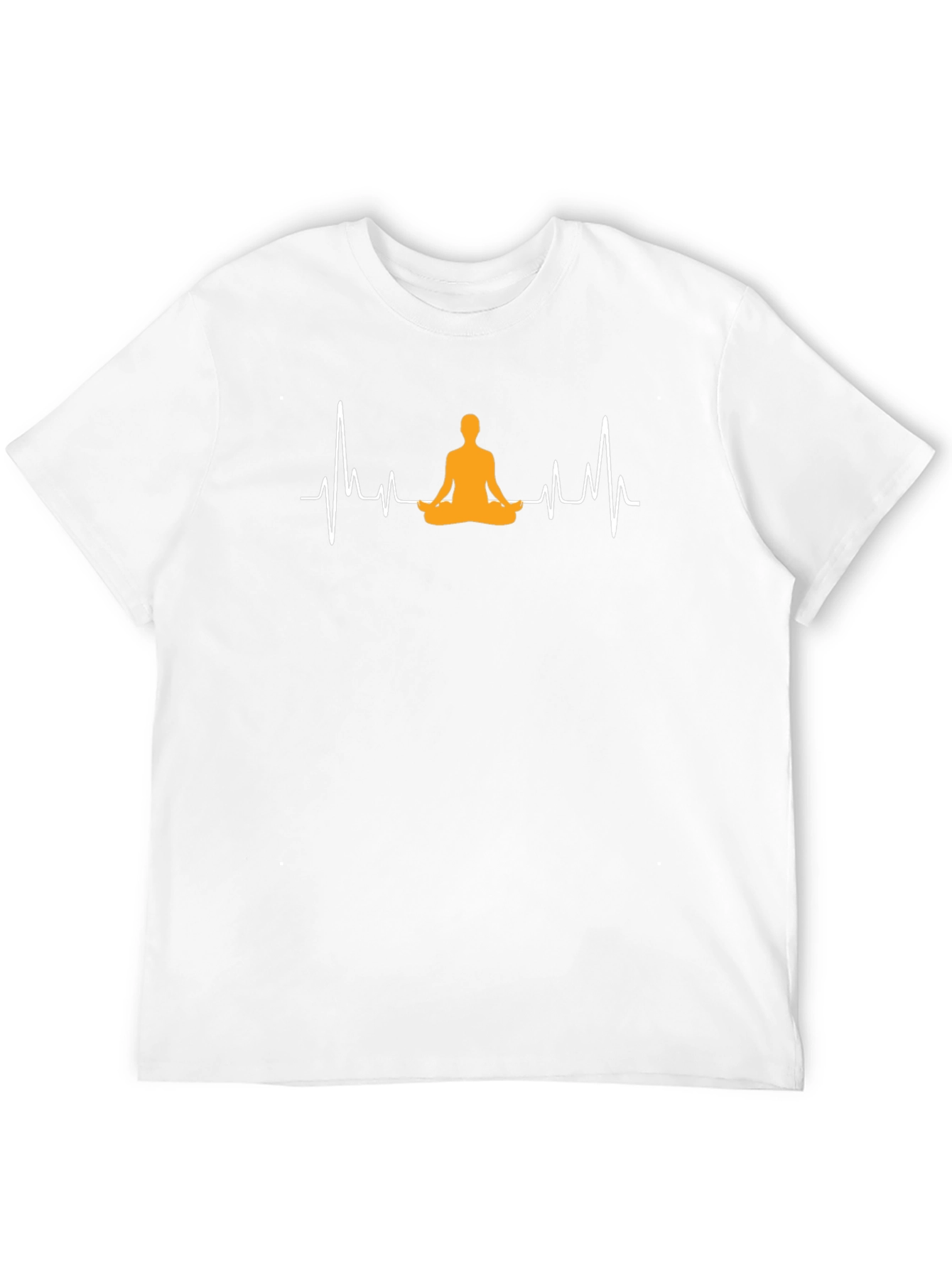 Yoga Heartbeat Graphic T-Shirt - Relaxed Fit