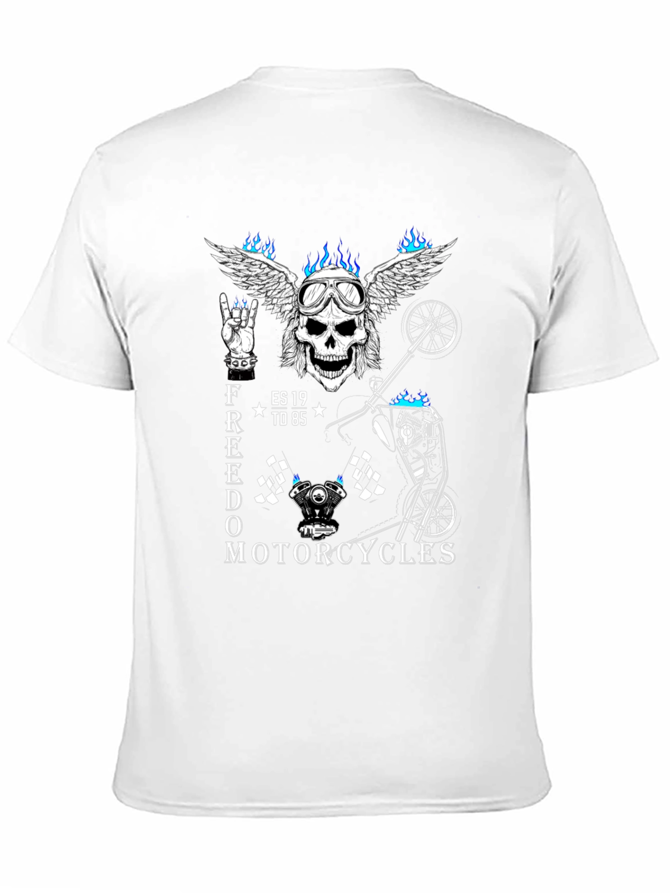 Freedom Motorcycles Graphic T-Shirt