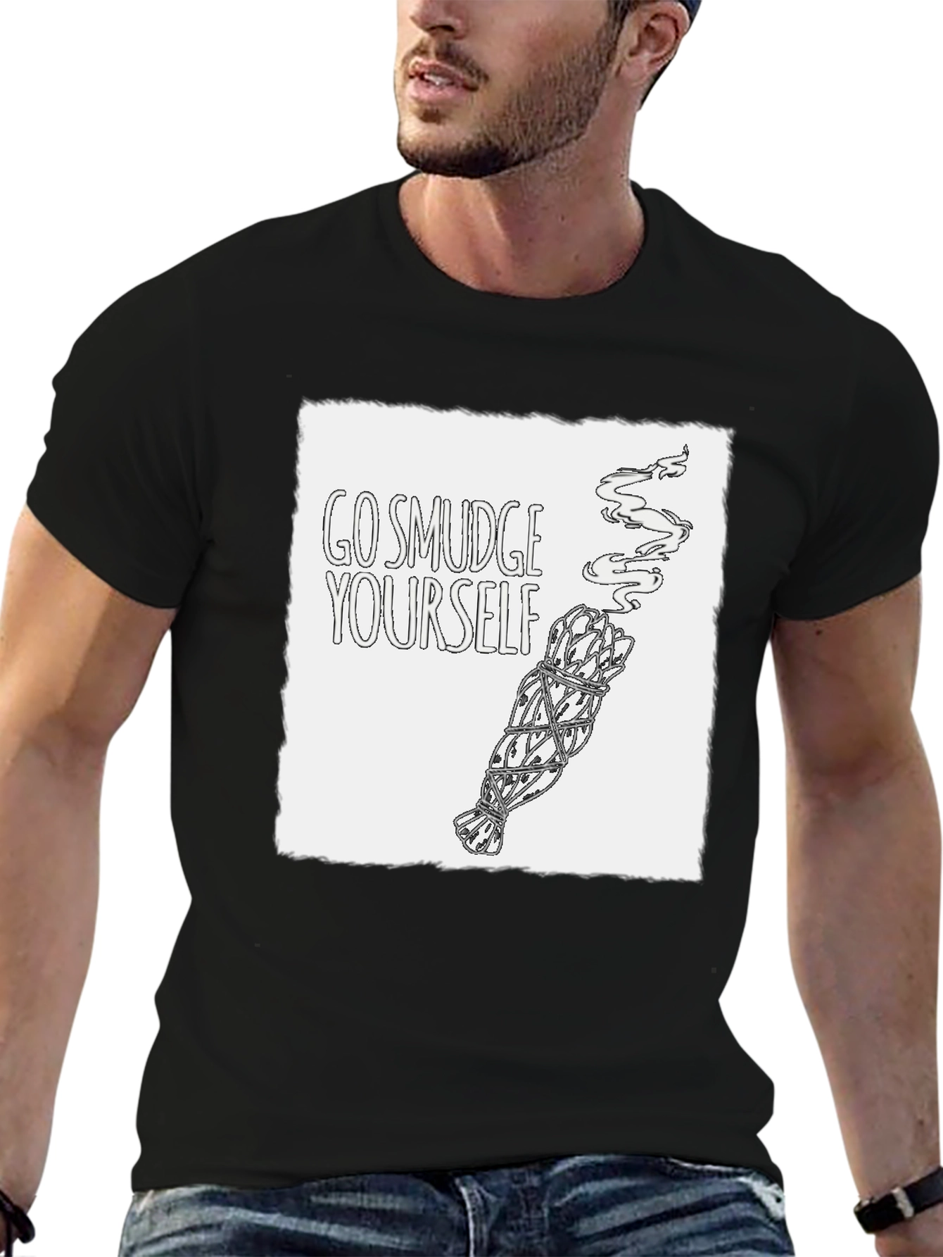 Go Smudge Yourself T-Shirt - Unisex Cotton Tee