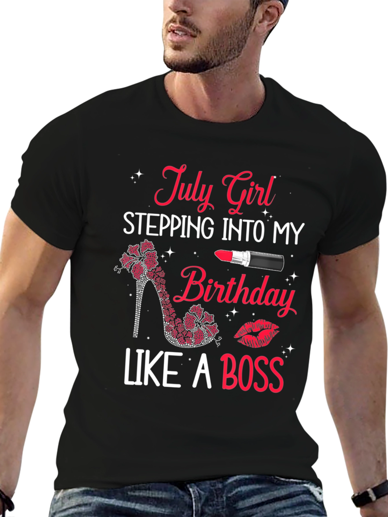 July Girl Birthday Boss T-Shirt