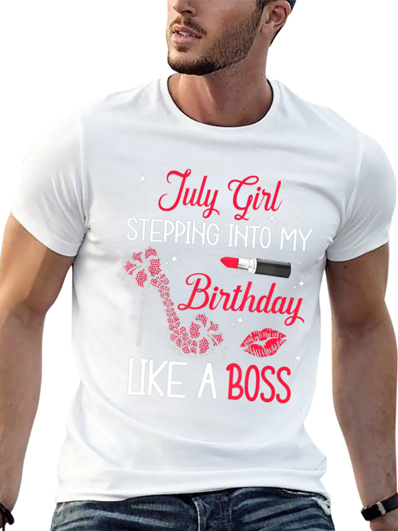 July Girl Birthday Boss T-Shirt