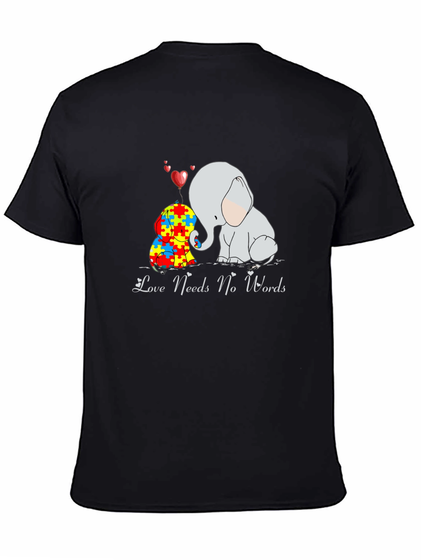 Love Needs No Words Autism Awareness T-Shirt