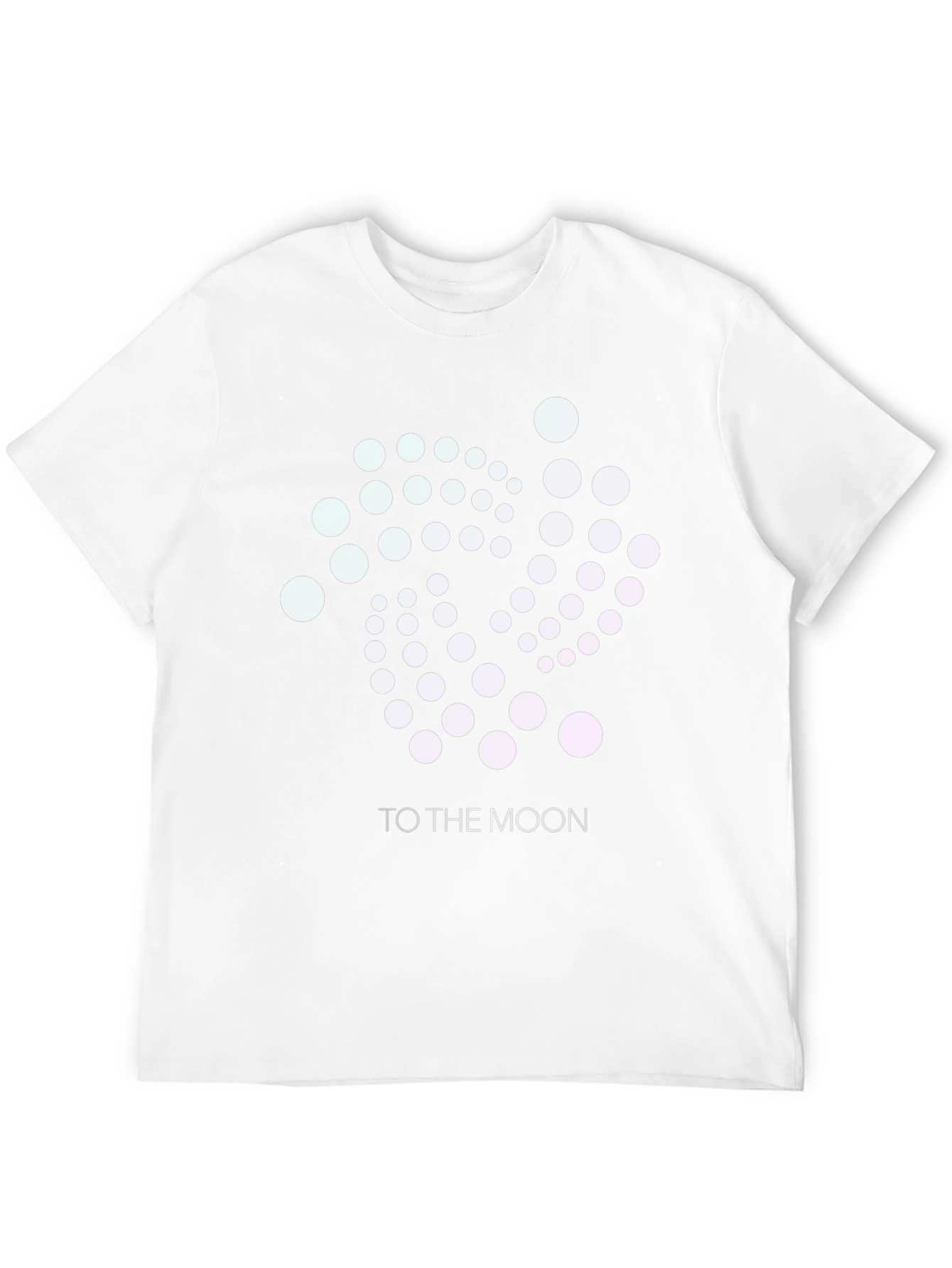 IOTA Crypto To The Moon Black T-Shirt