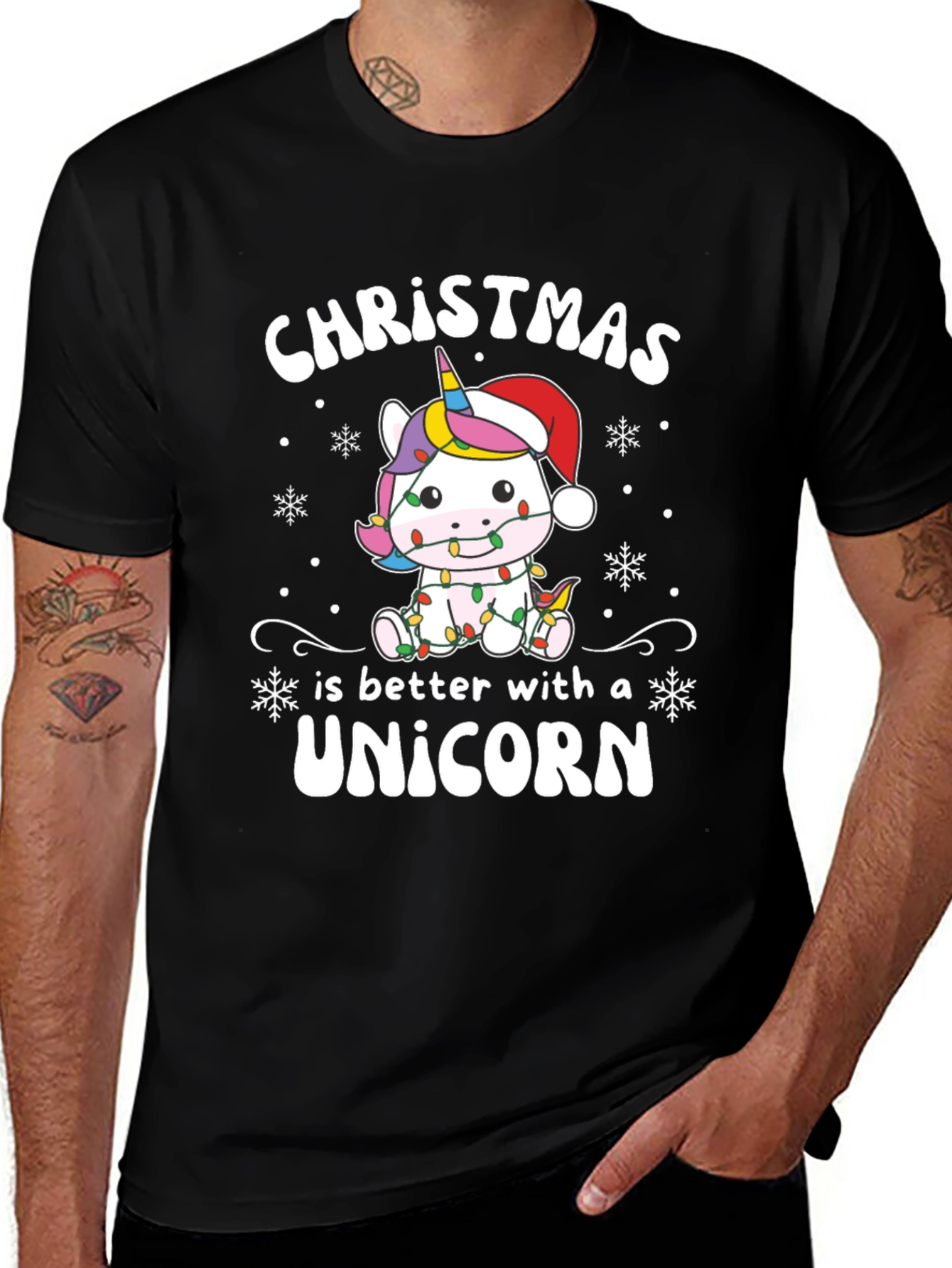 Christmas Unicorn T-Shirt