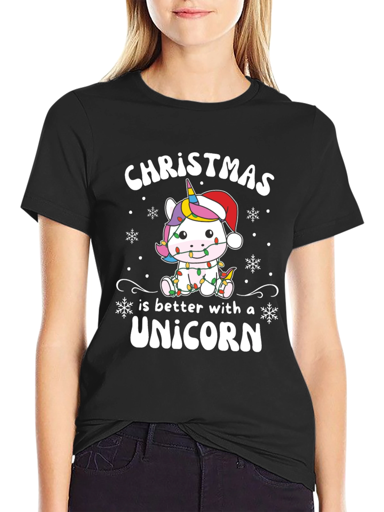 Christmas Unicorn T-Shirt
