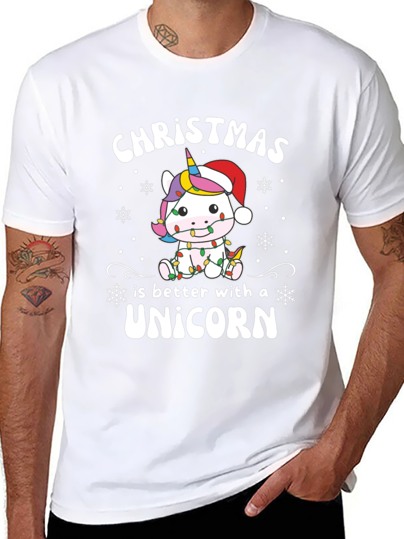 Christmas Unicorn T-Shirt
