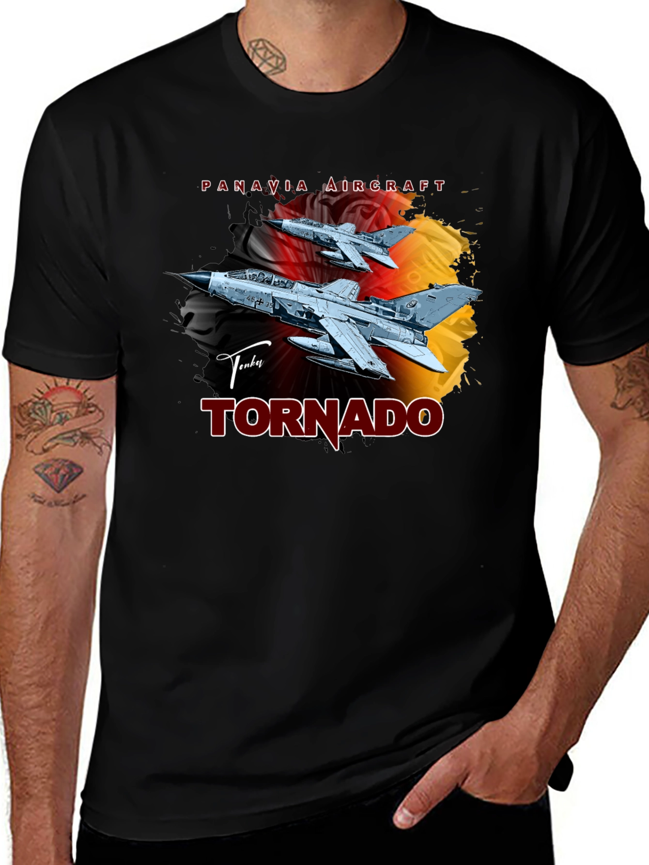 Panavia Tornado Aircraft Graphic T-Shirt