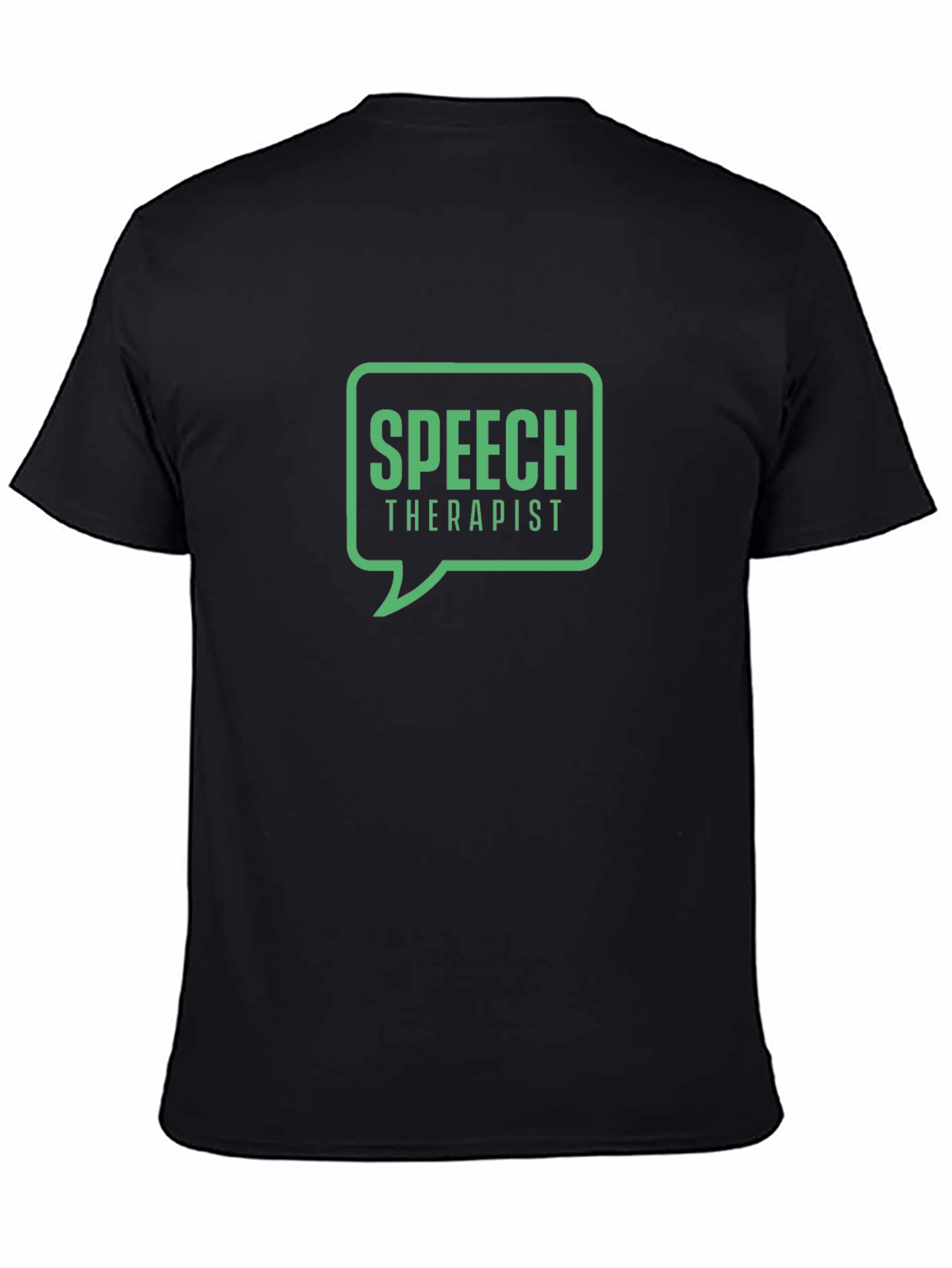 Speech Therapist Graphic T-Shirt - Black