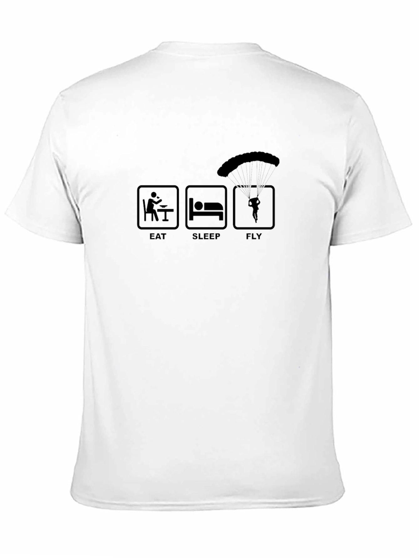 Eat Sleep Fly T-Shirt - Skydiver Gift
