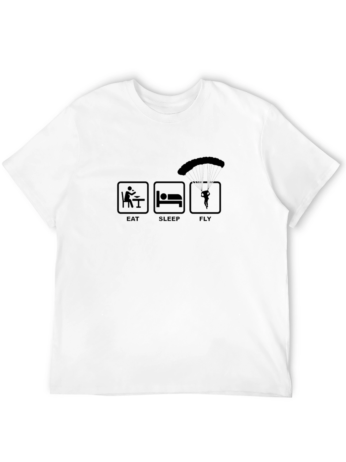 Eat Sleep Fly T-Shirt - Skydiver Gift