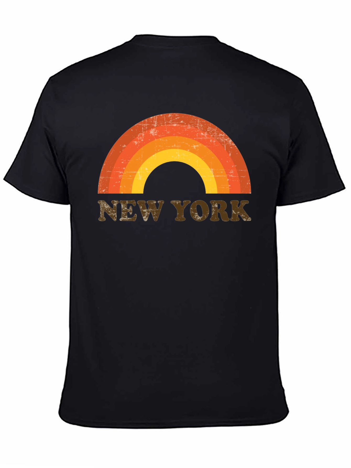 Retro New York Rainbow Graphic Tee