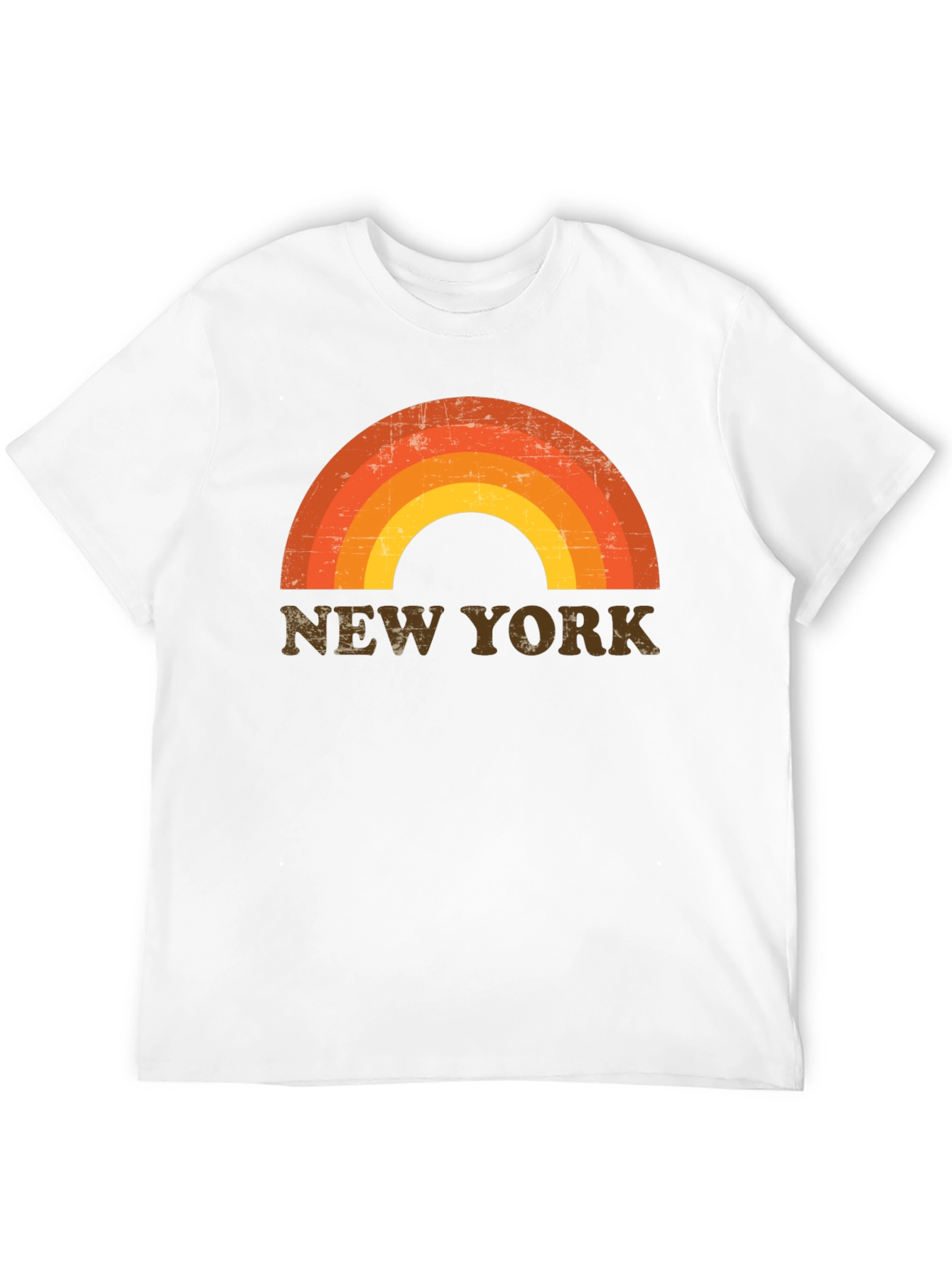 Retro New York Rainbow Graphic Tee
