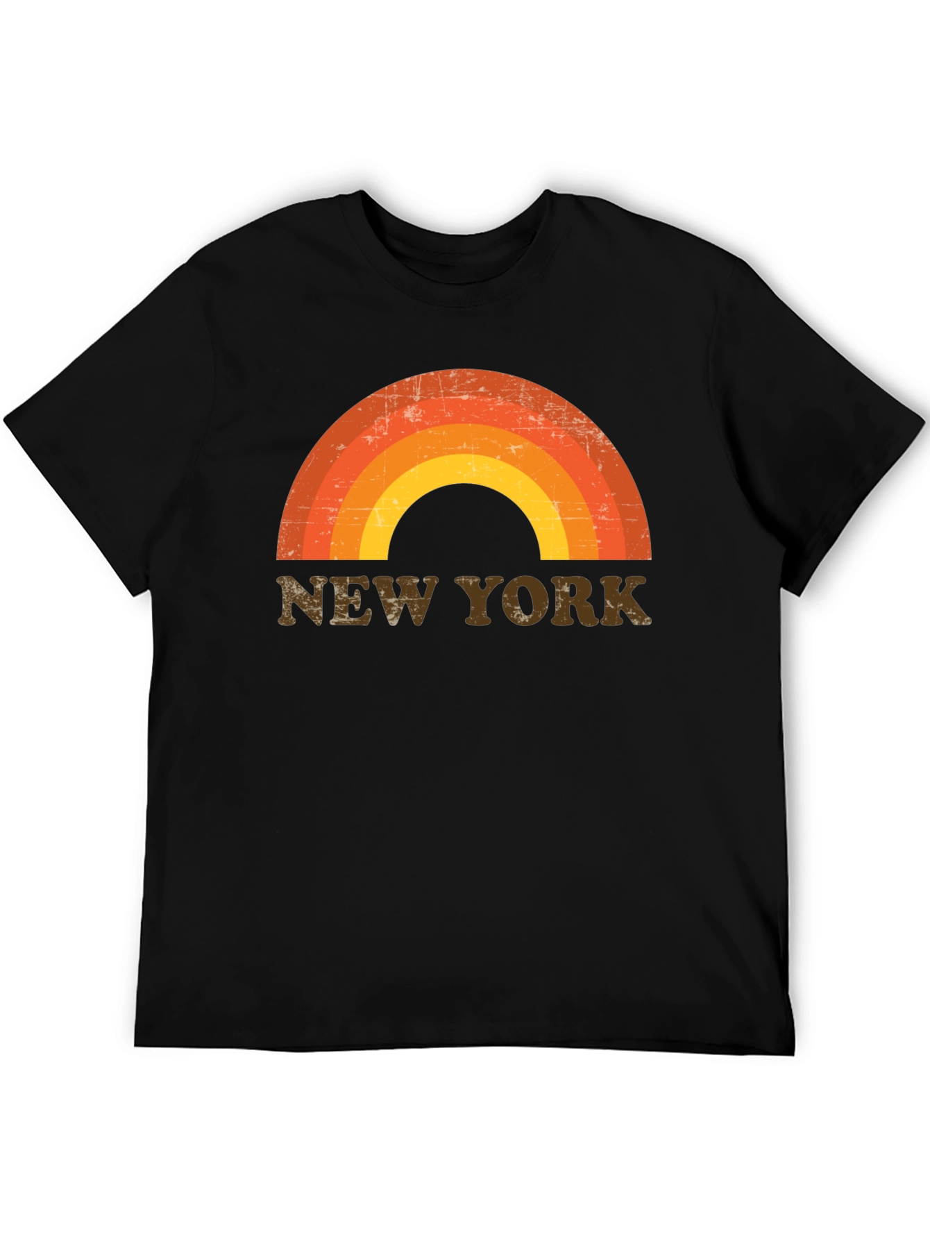 Retro New York Rainbow Graphic Tee