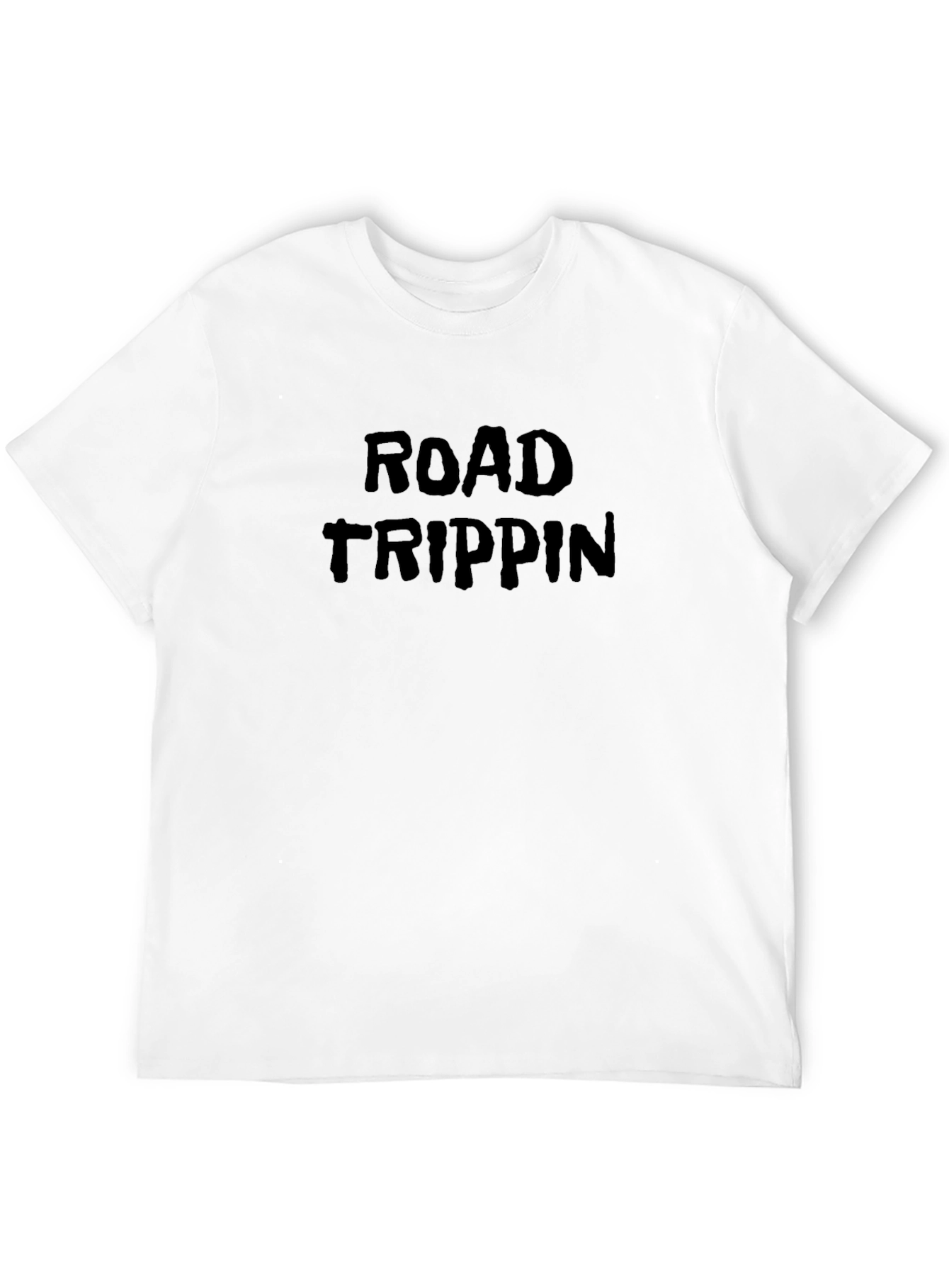 Road Trippin Black Graphic T-Shirt
