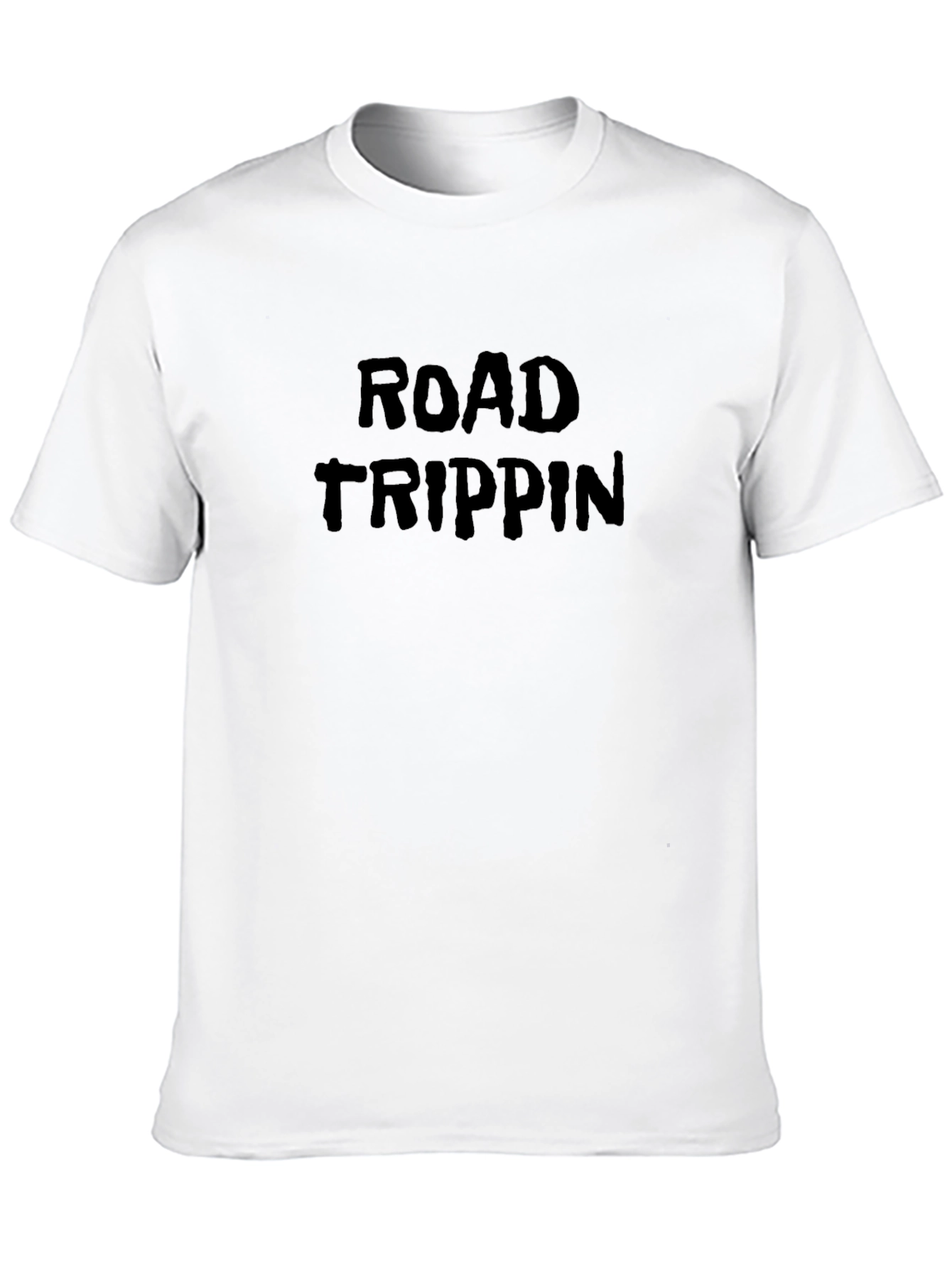 Road Trippin Black Graphic T-Shirt