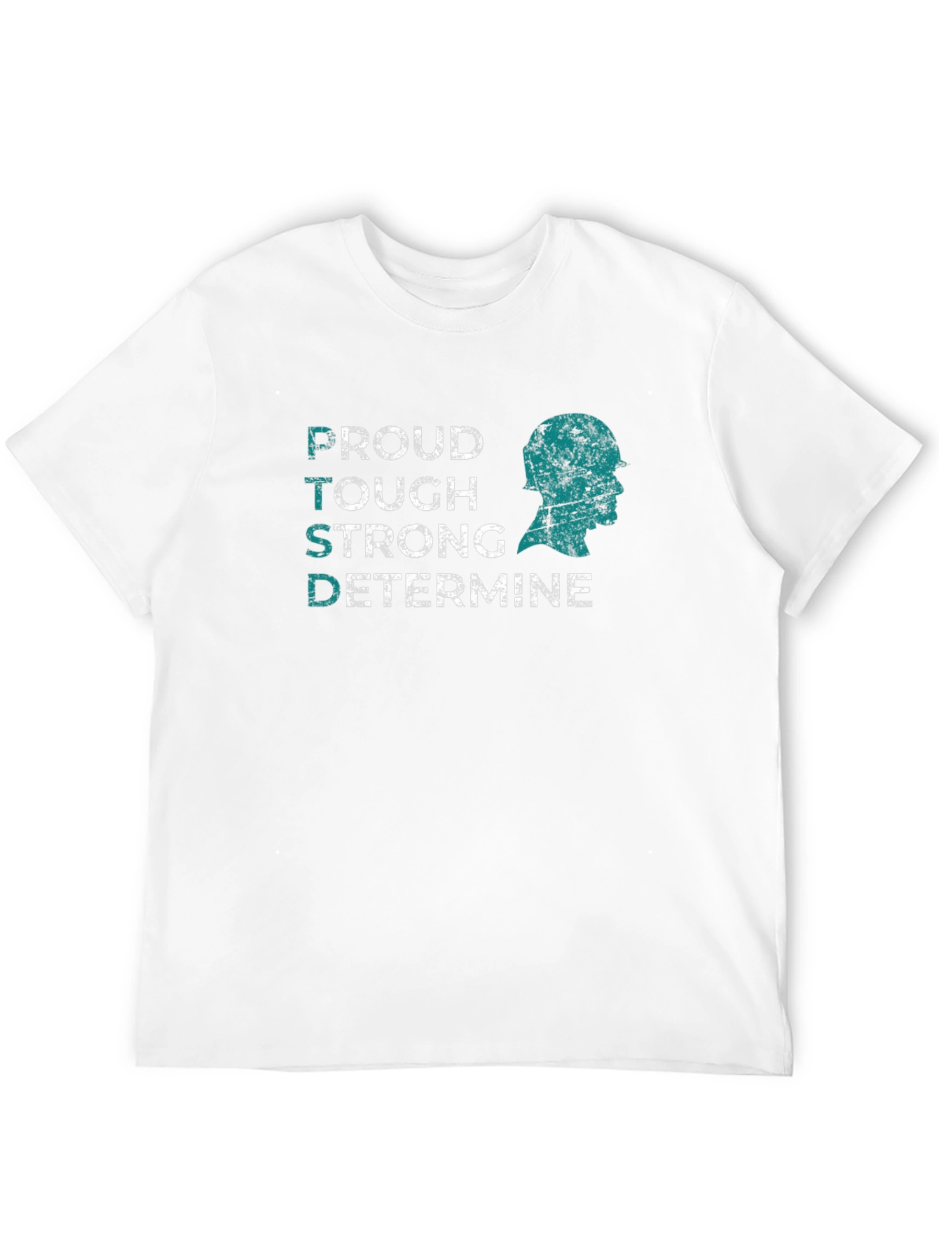 PTSD Awareness T-Shirt: Proud Tough Strong