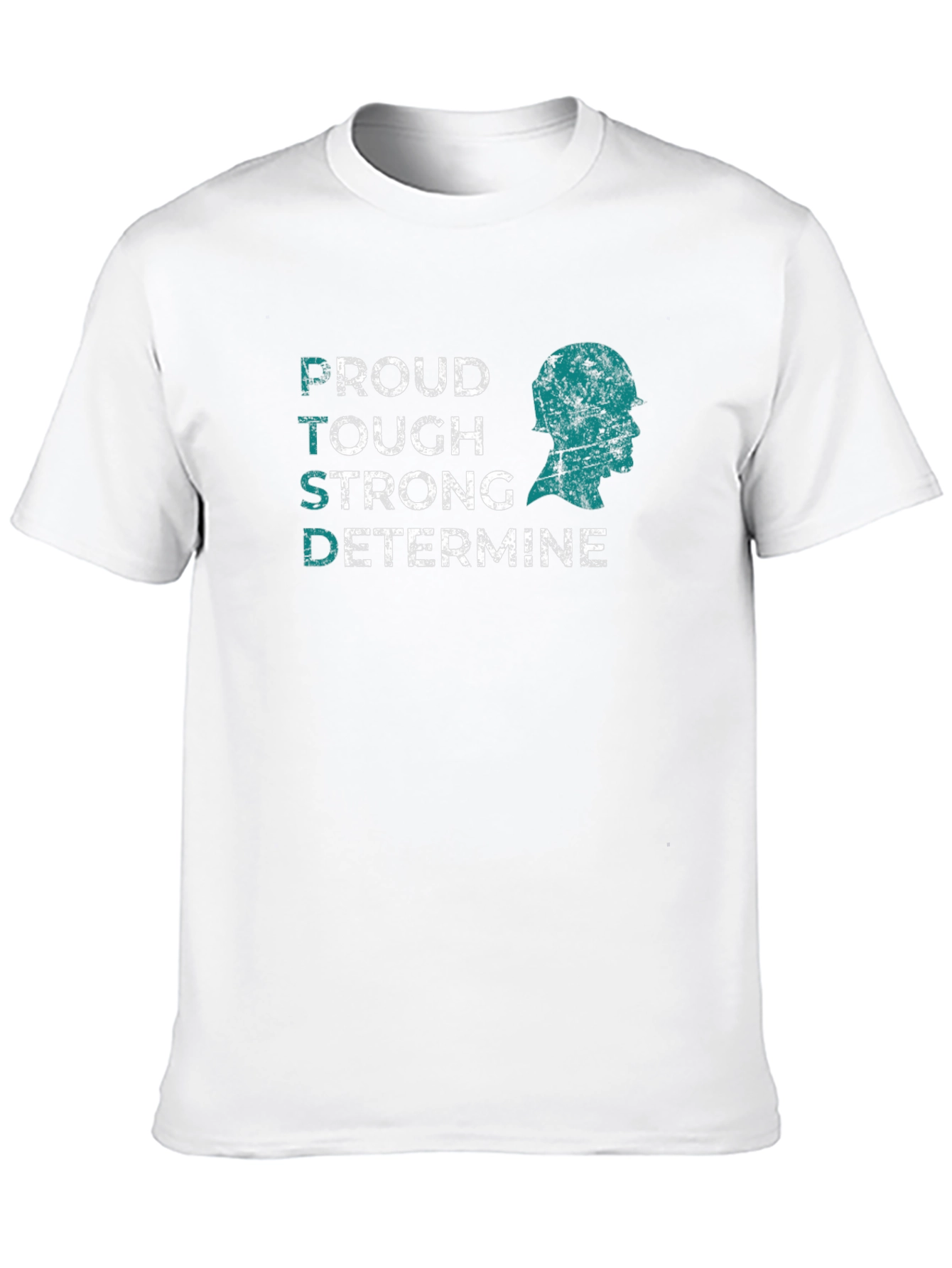 PTSD Awareness T-Shirt: Proud Tough Strong