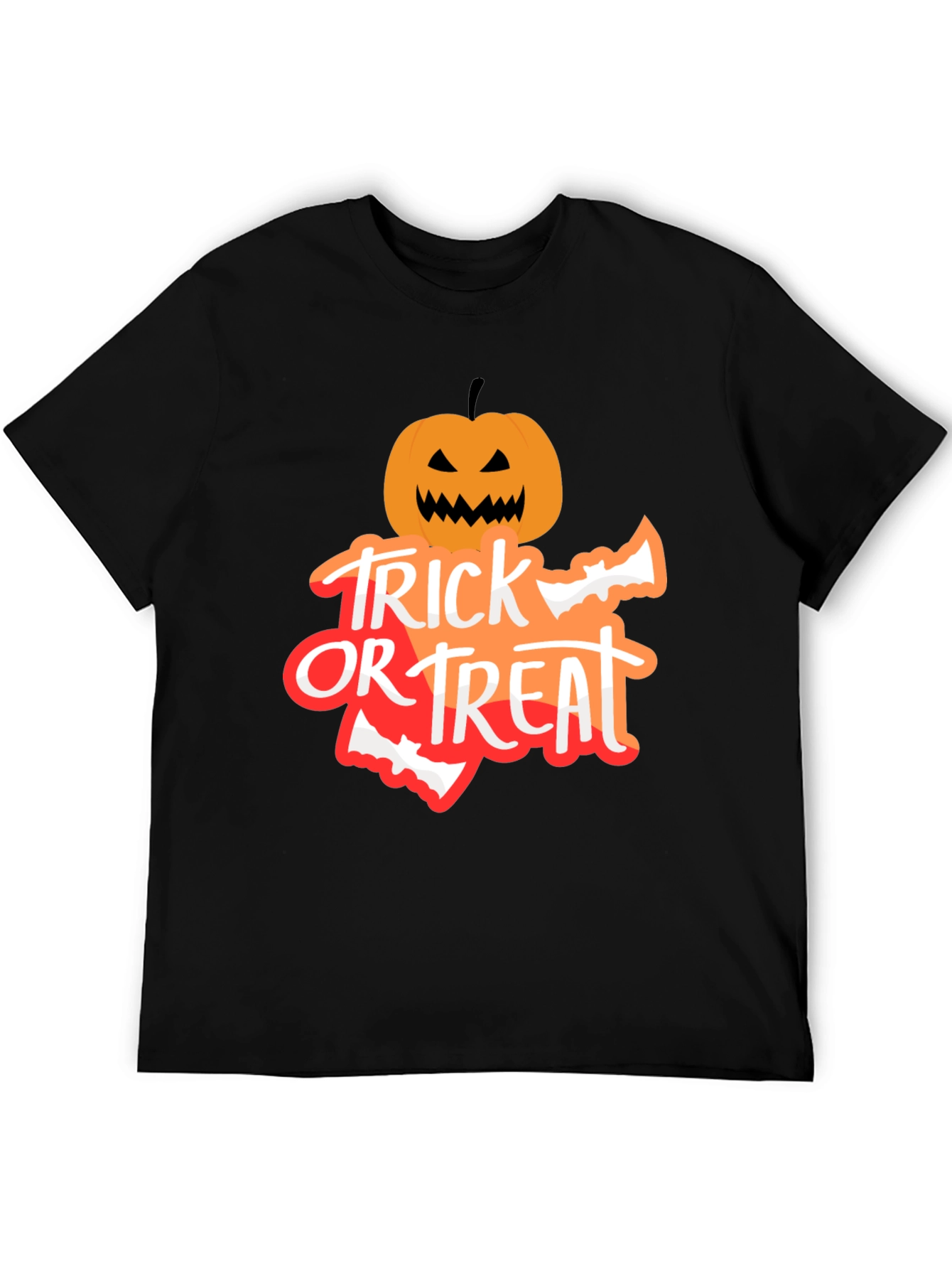 Trick or Treat Halloween T-Shirt - Pumpkin Design