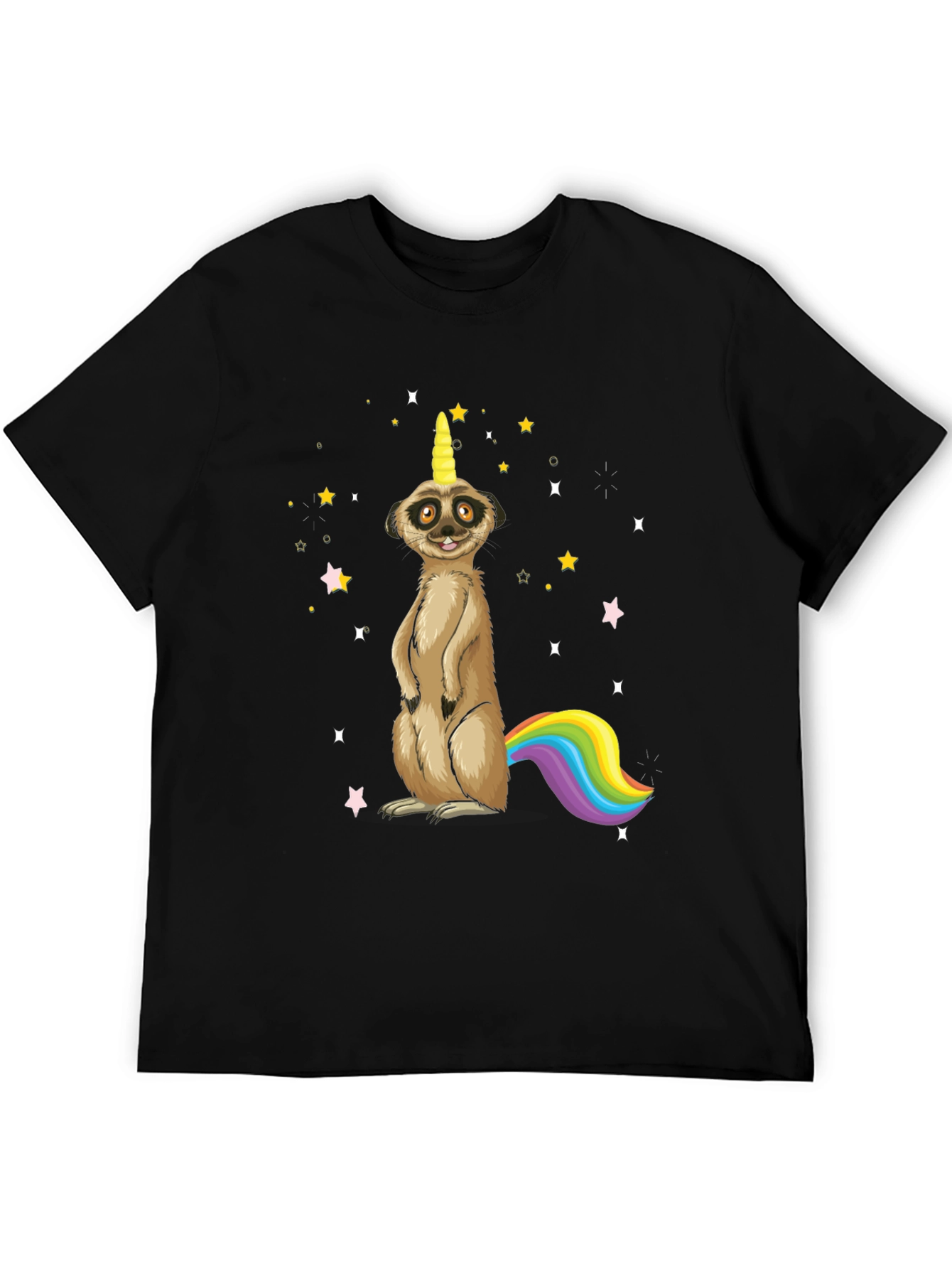 Meerkat Unicorn Graphic T-Shirt