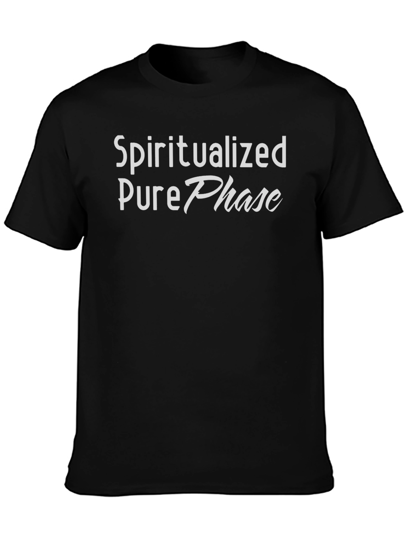 Spiritualized Pure Phase Black T-Shirt