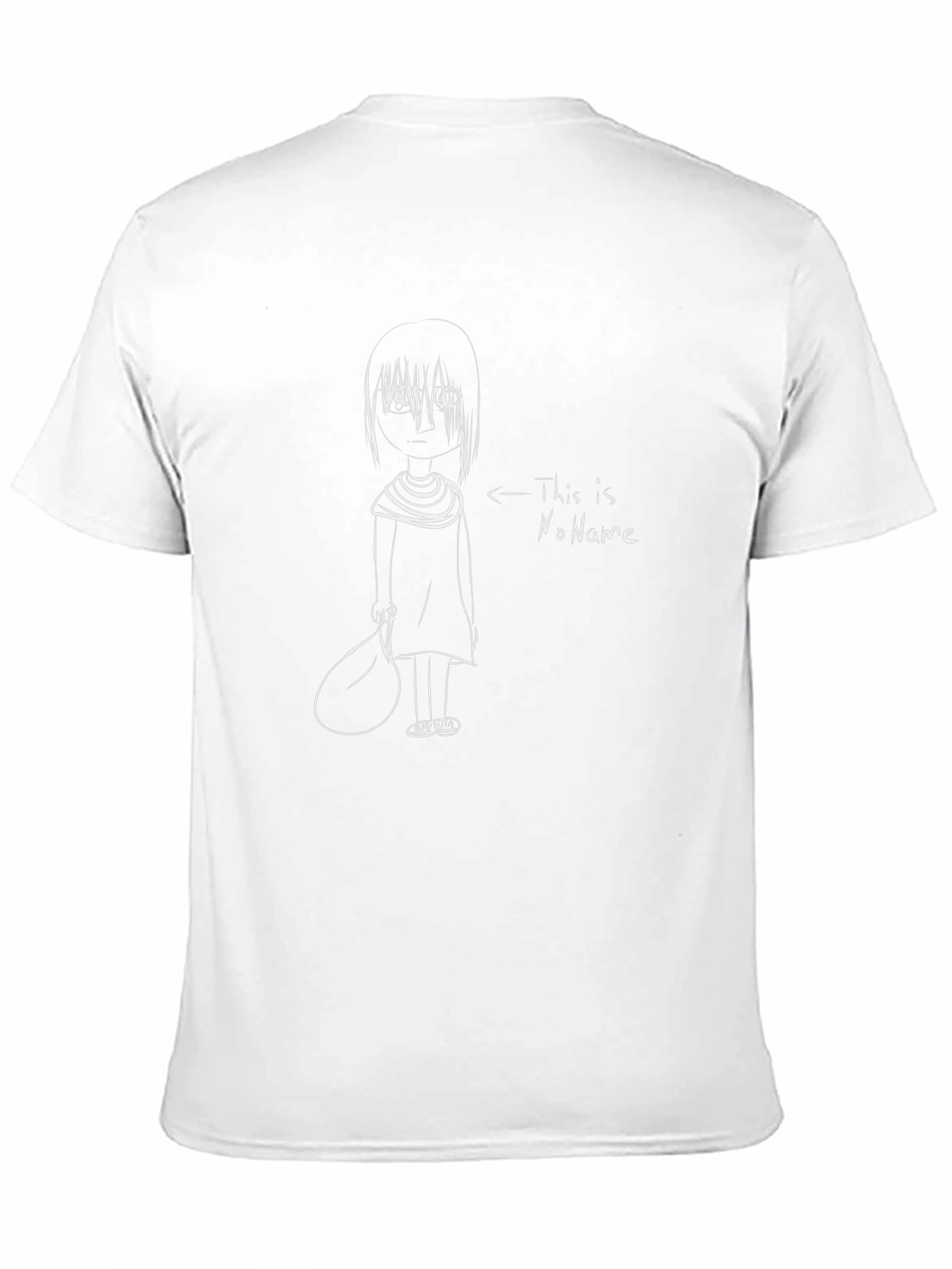No Name Graphic Print T-Shirt - Soft Cotton Blend