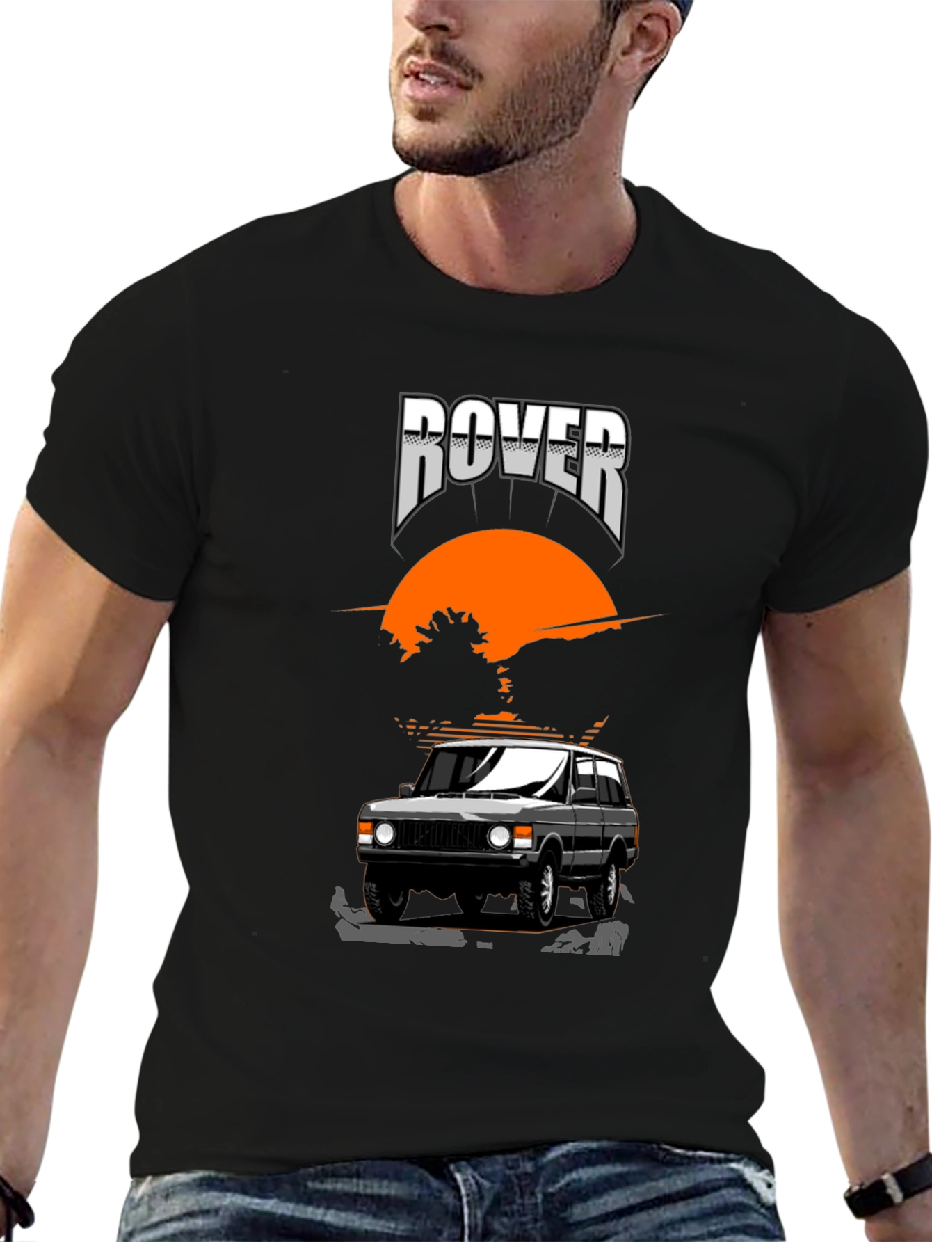 Rover Graphic T-Shirt - Classic Automotive Design