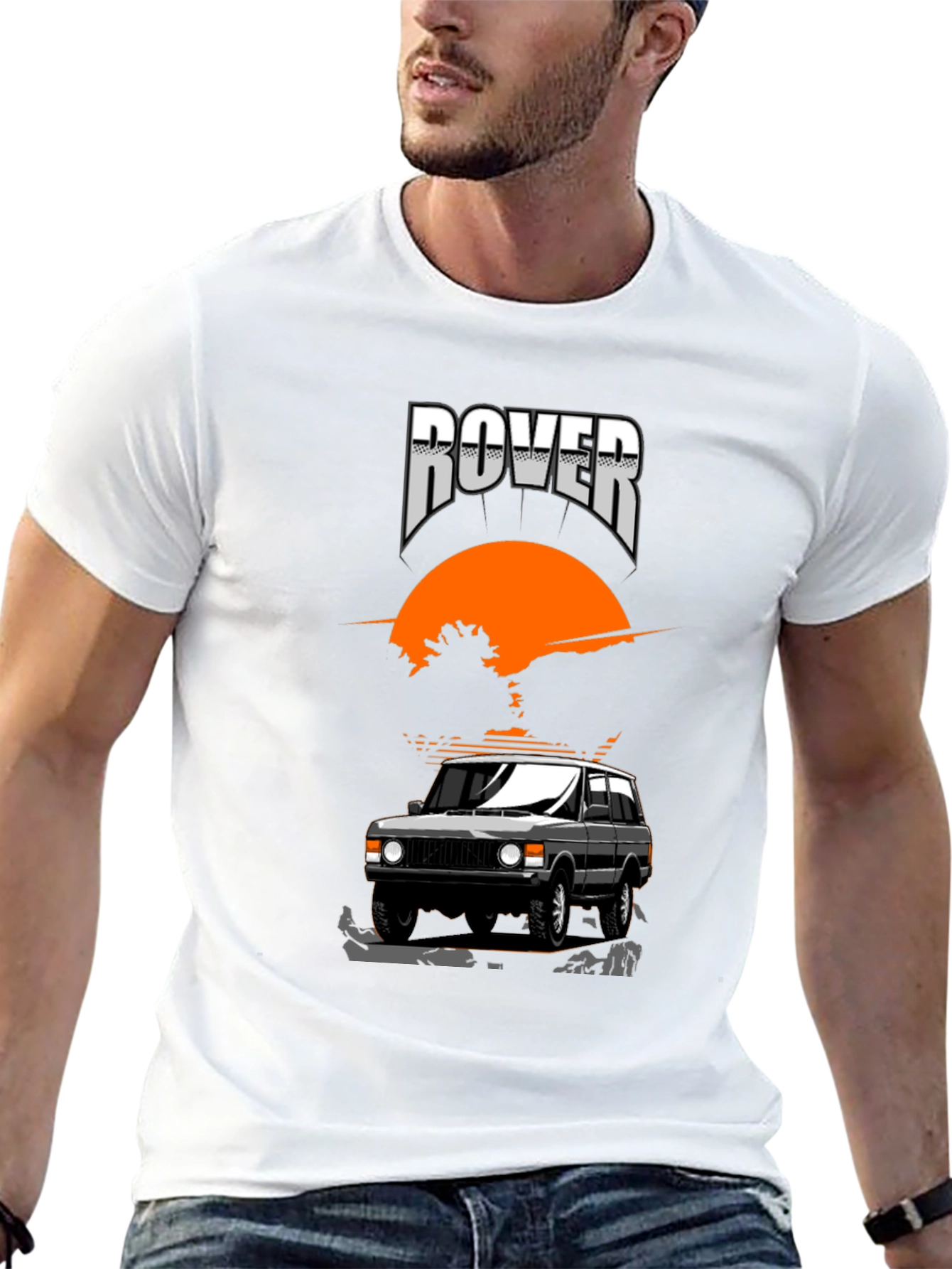 Rover Graphic T-Shirt - Classic Automotive Design