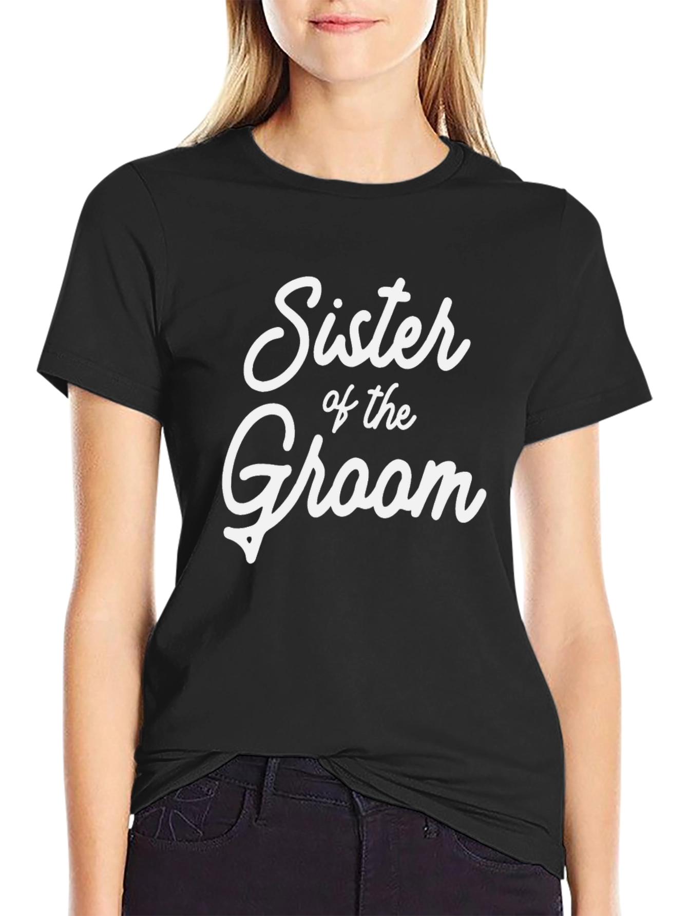 Sister of the Groom T-Shirt - Wedding Party Tee