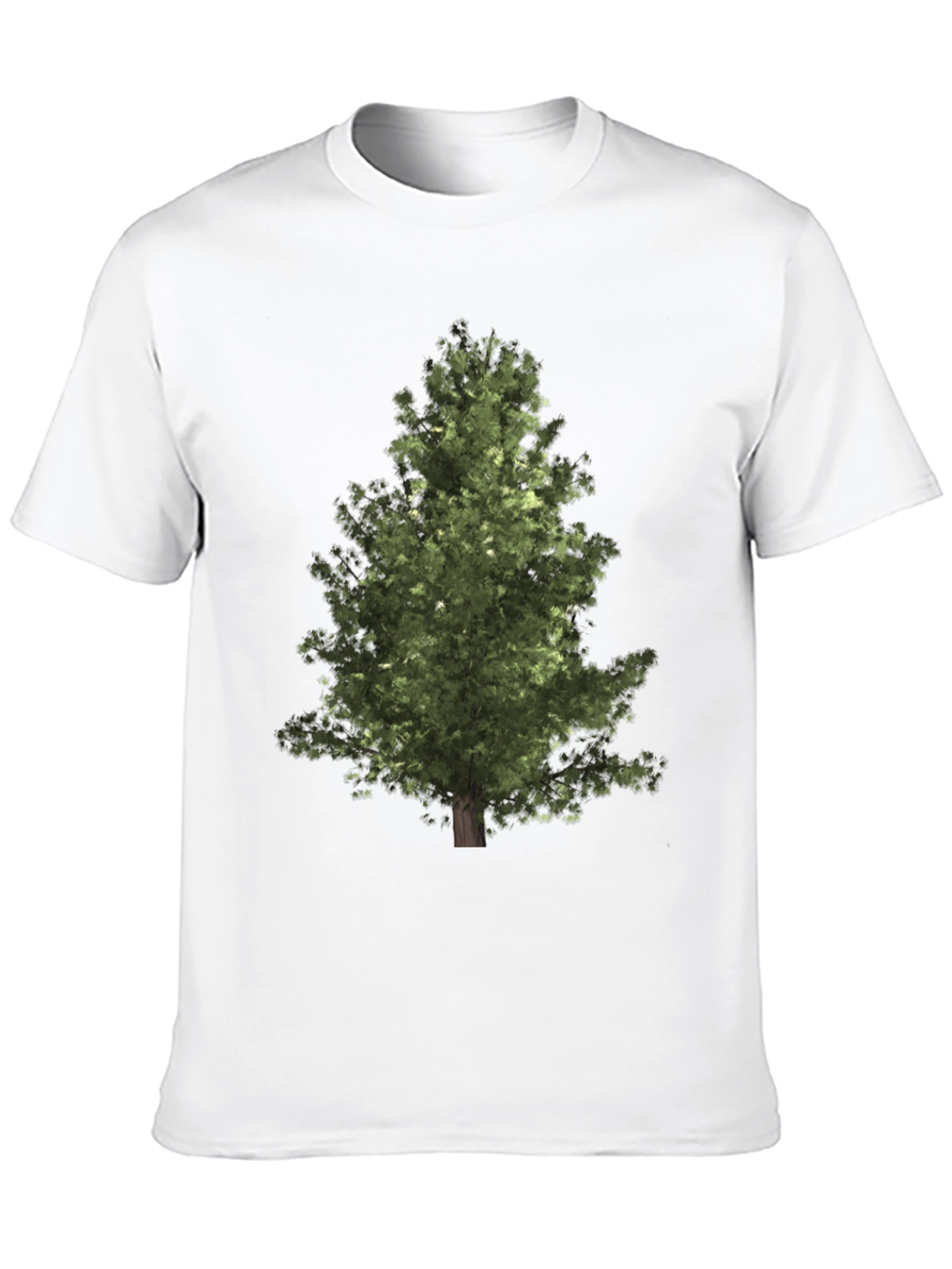 Natures Embrace: Tree Graphic Black T-Shirt