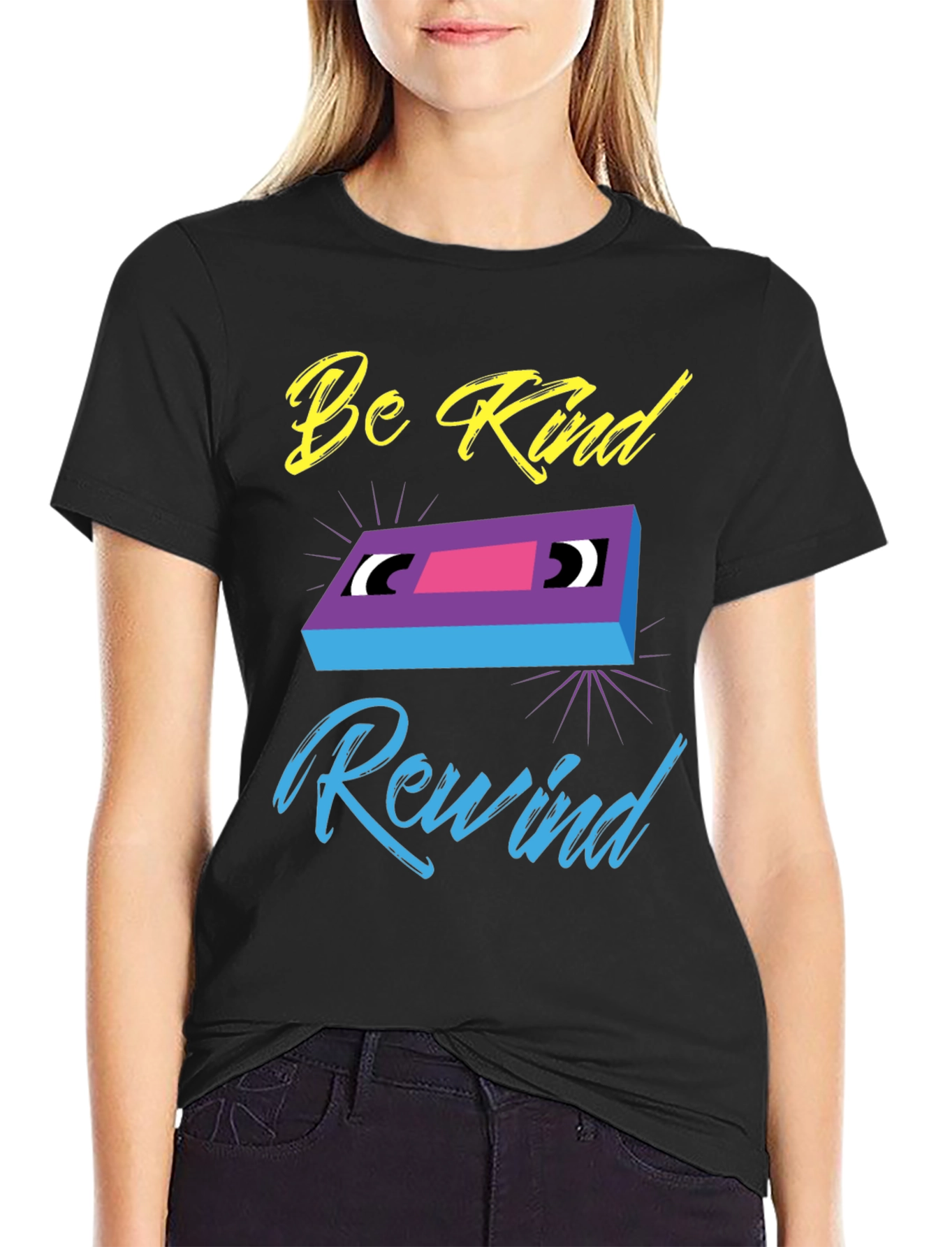 Be Kind Rewind Graphic Tee