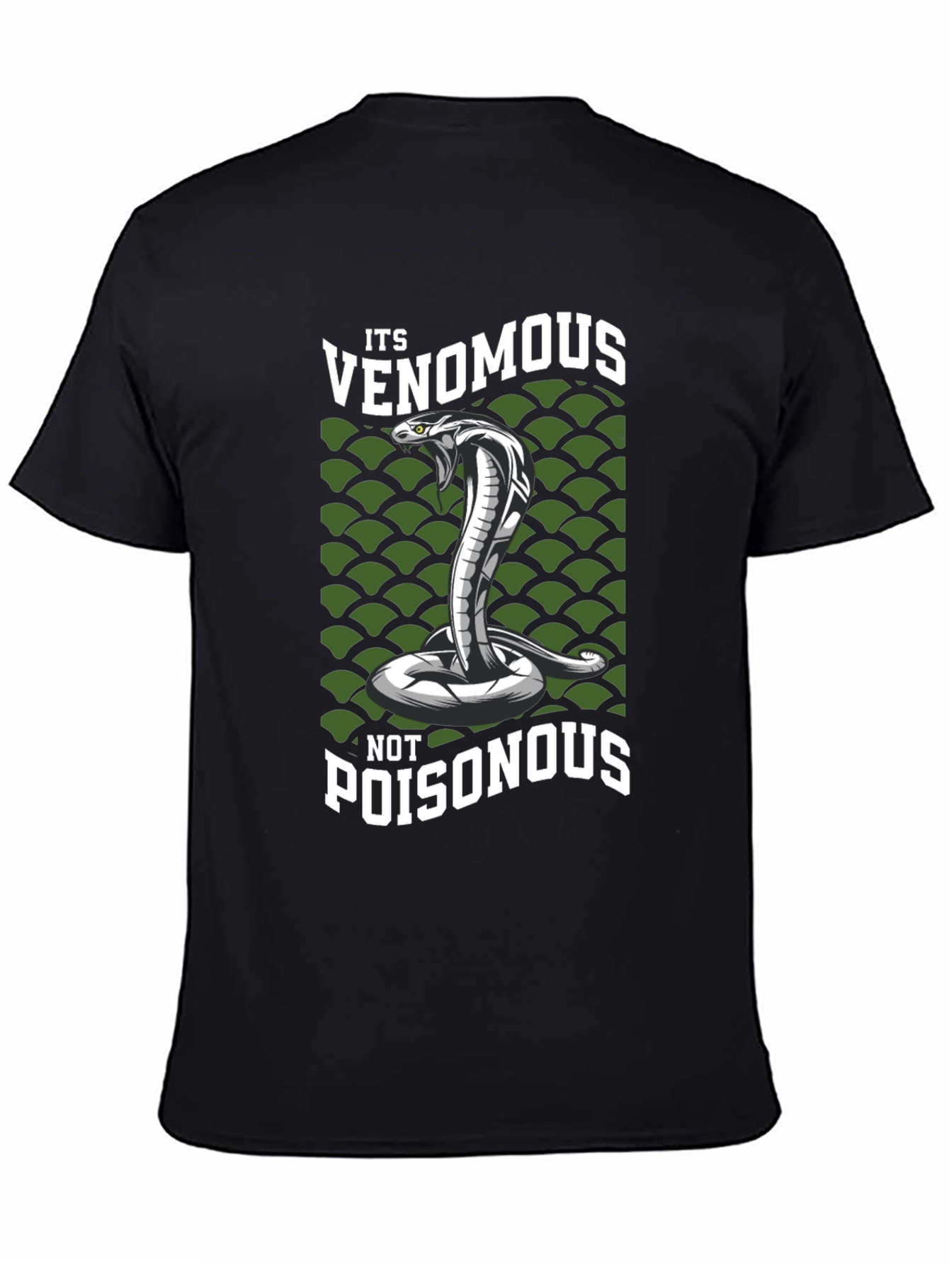 Venomous Snake T-Shirt - Cobra Graphic Tee