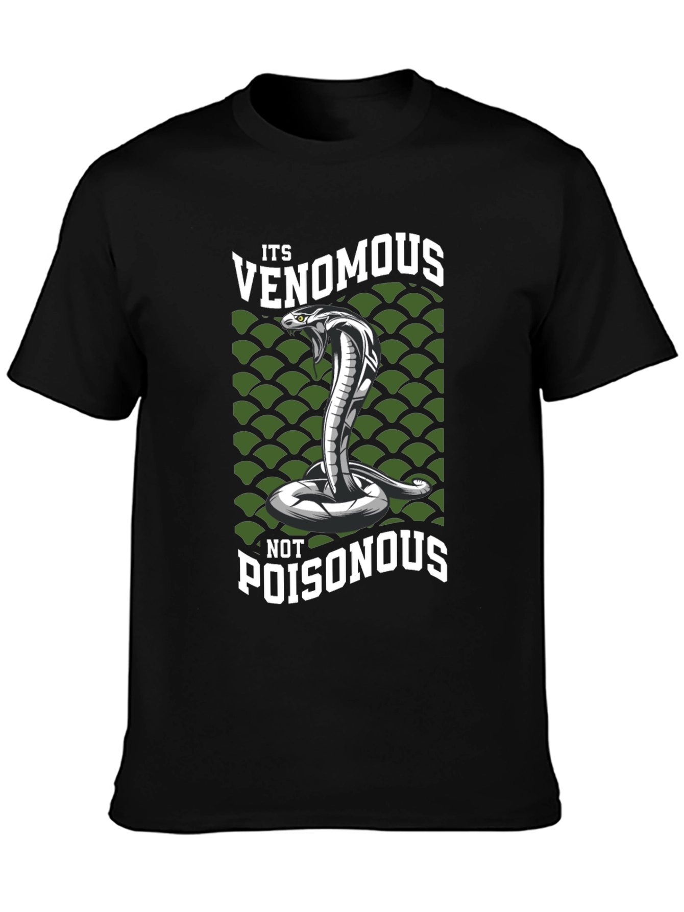 Venomous Snake T-Shirt - Cobra Graphic Tee