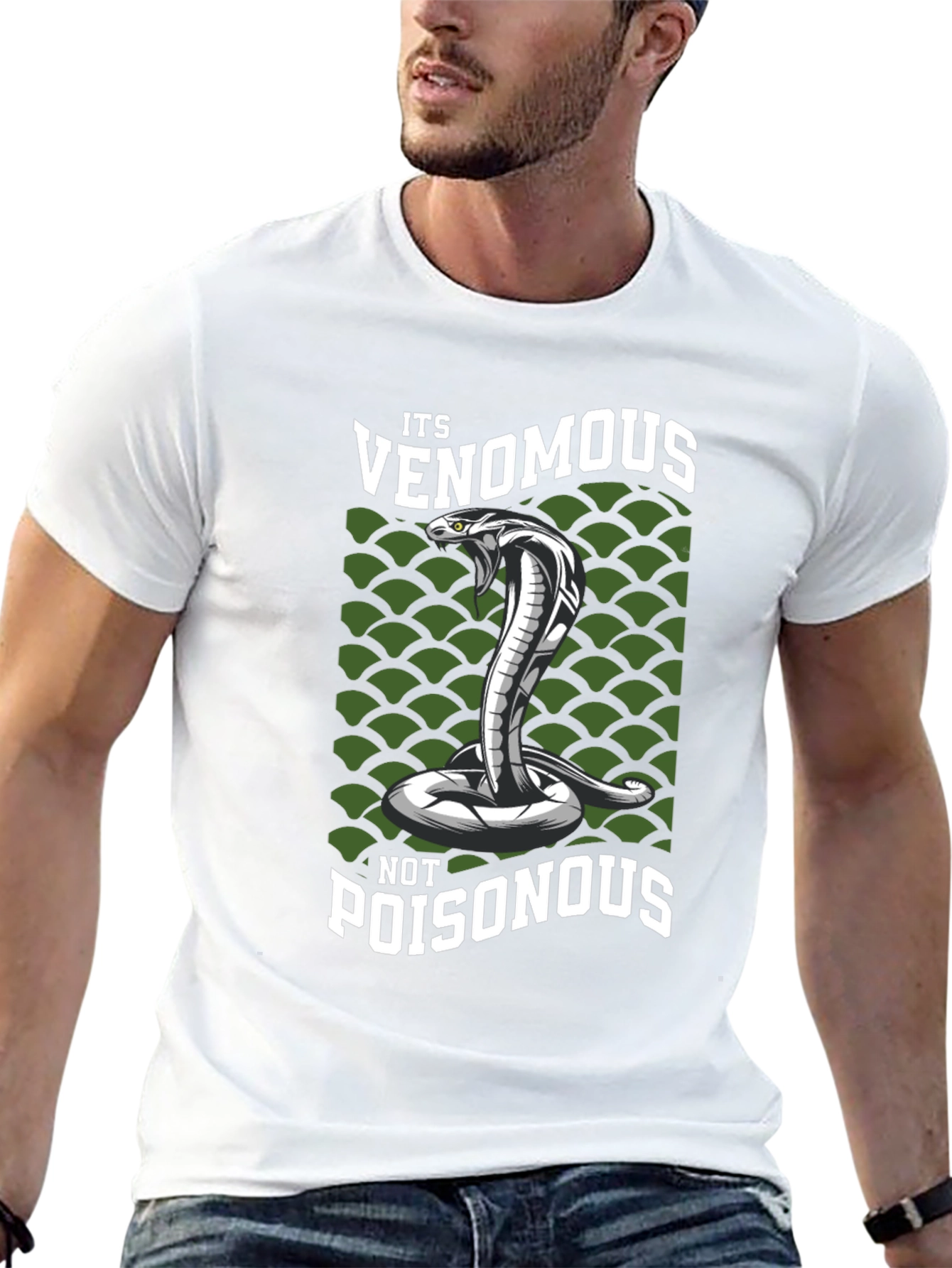 Venomous Snake T-Shirt - Cobra Graphic Tee