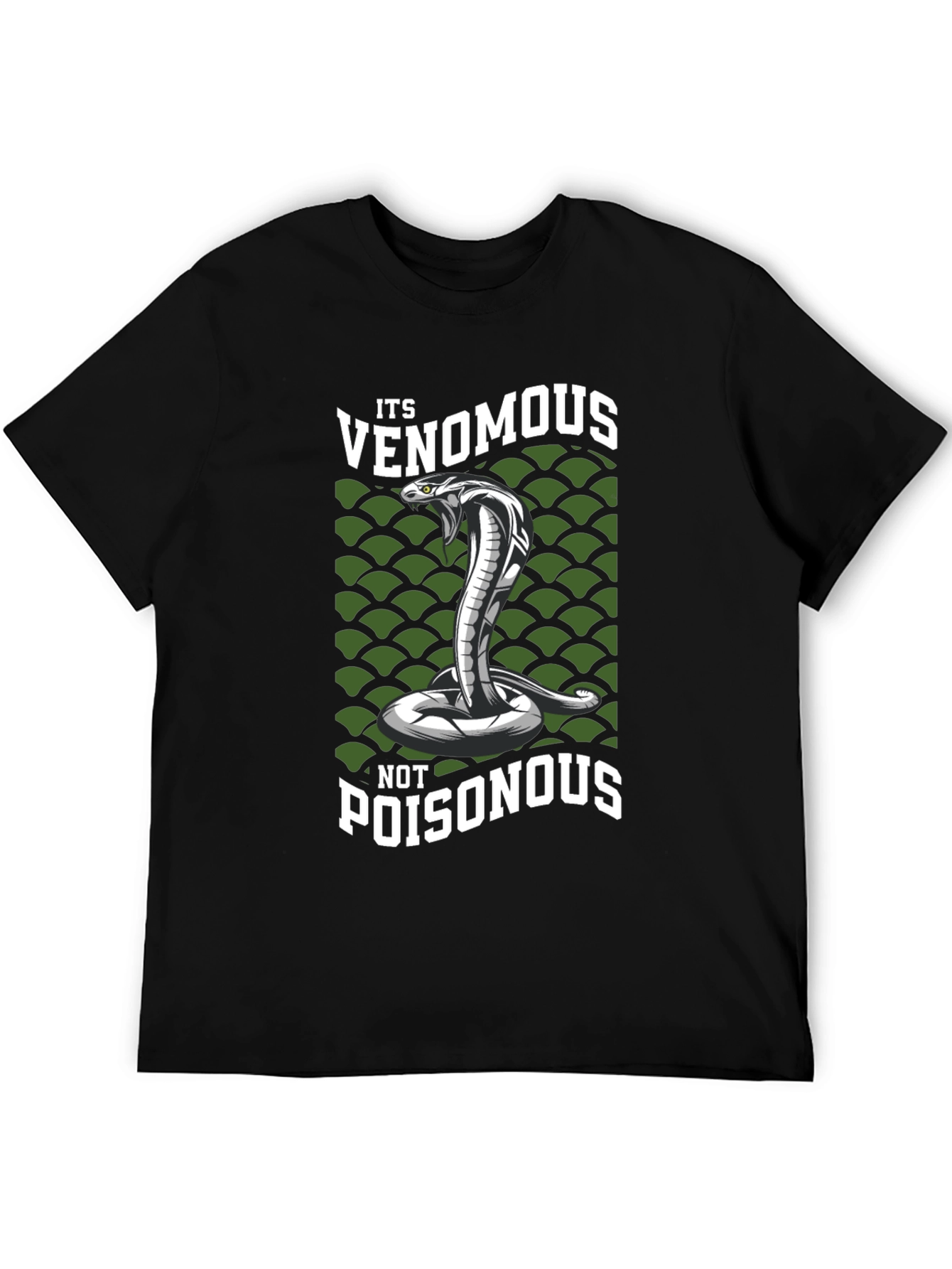 Venomous Snake T-Shirt - Cobra Graphic Tee