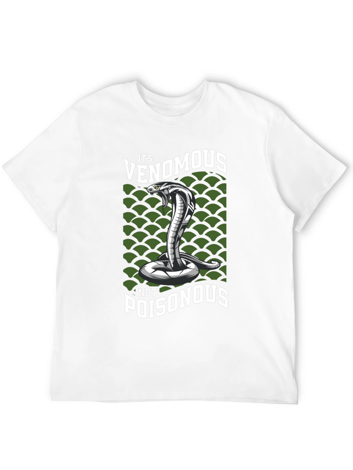 Venomous Snake T-Shirt - Cobra Graphic Tee