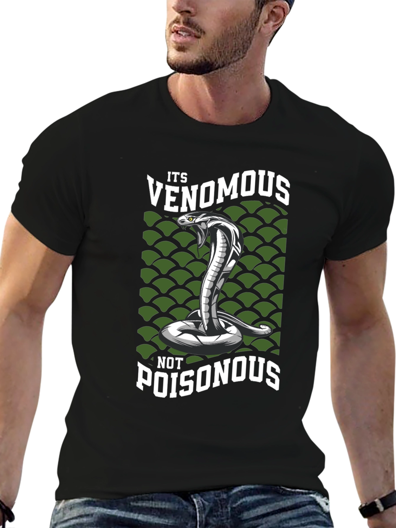Venomous Snake T-Shirt - Cobra Graphic Tee