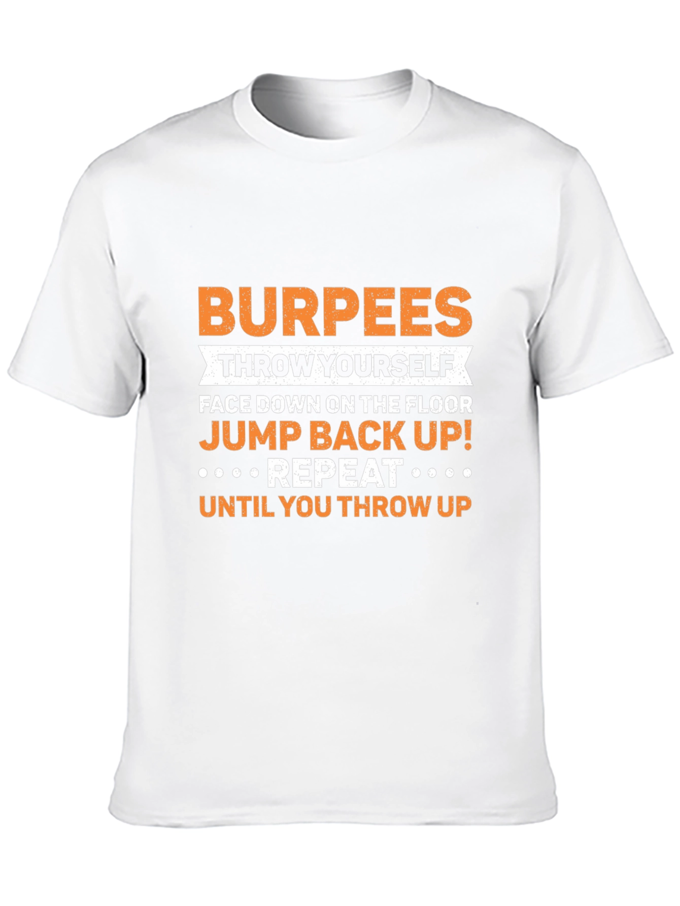 Burpees Workout Graphic T-Shirt