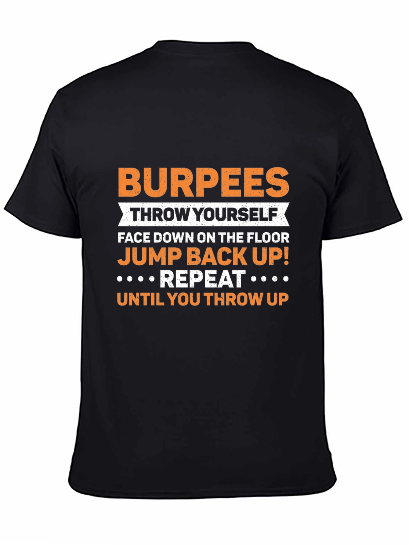 Burpees Workout Graphic T-Shirt