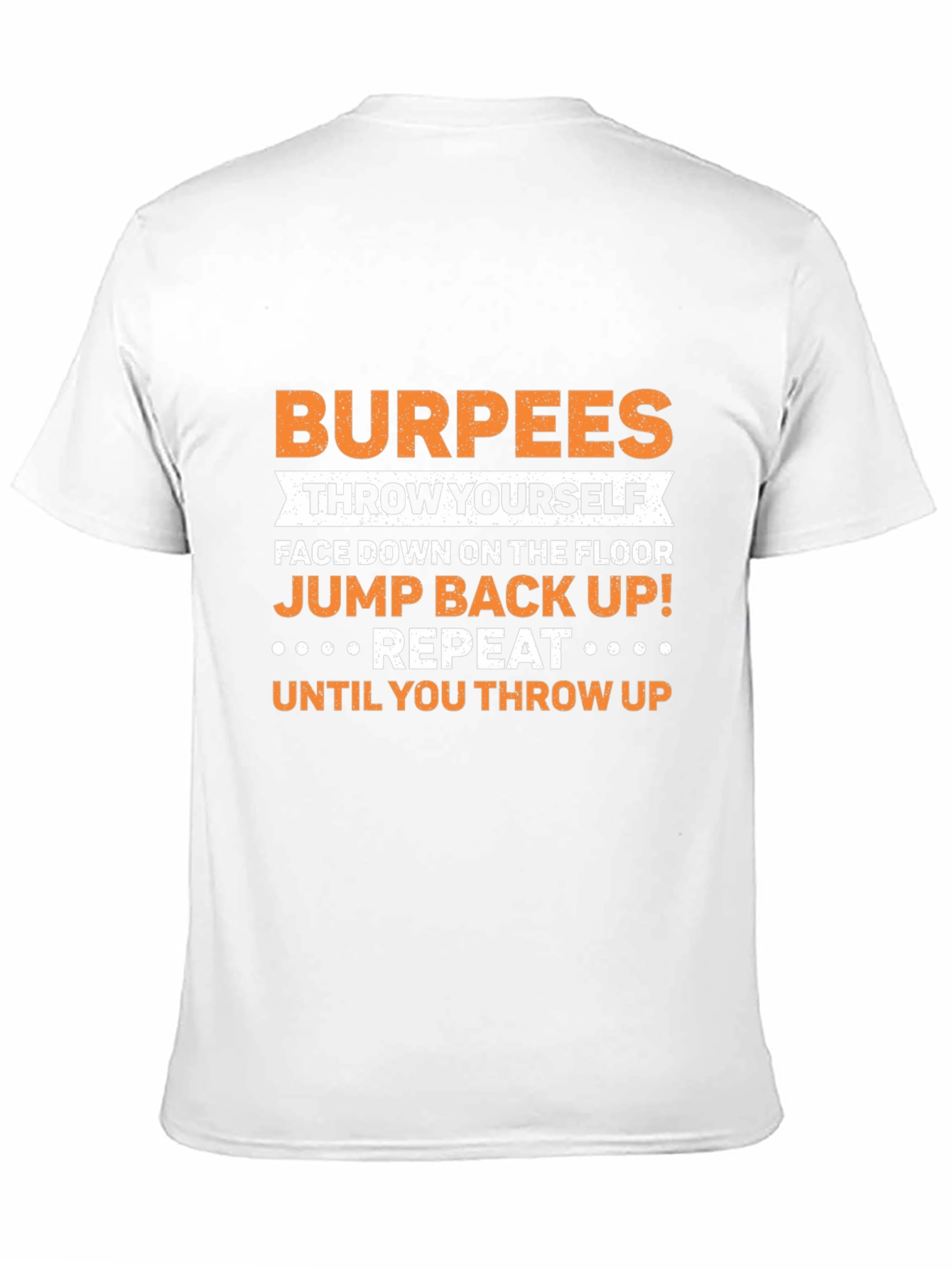 Burpees Workout Graphic T-Shirt