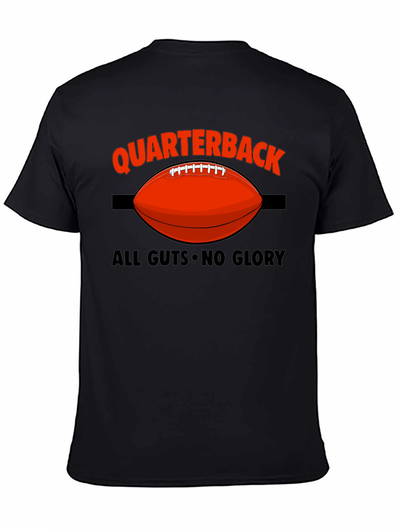 Quarterback All Guts No Glory Graphic T-Shirt