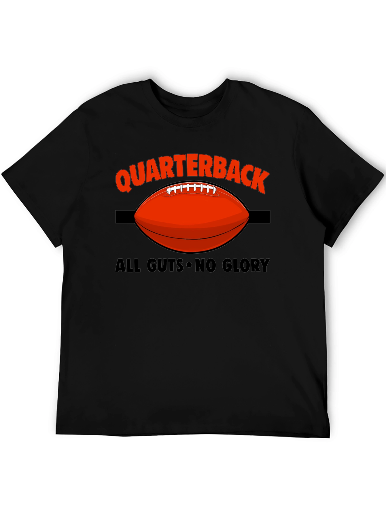 Quarterback All Guts No Glory Graphic T-Shirt