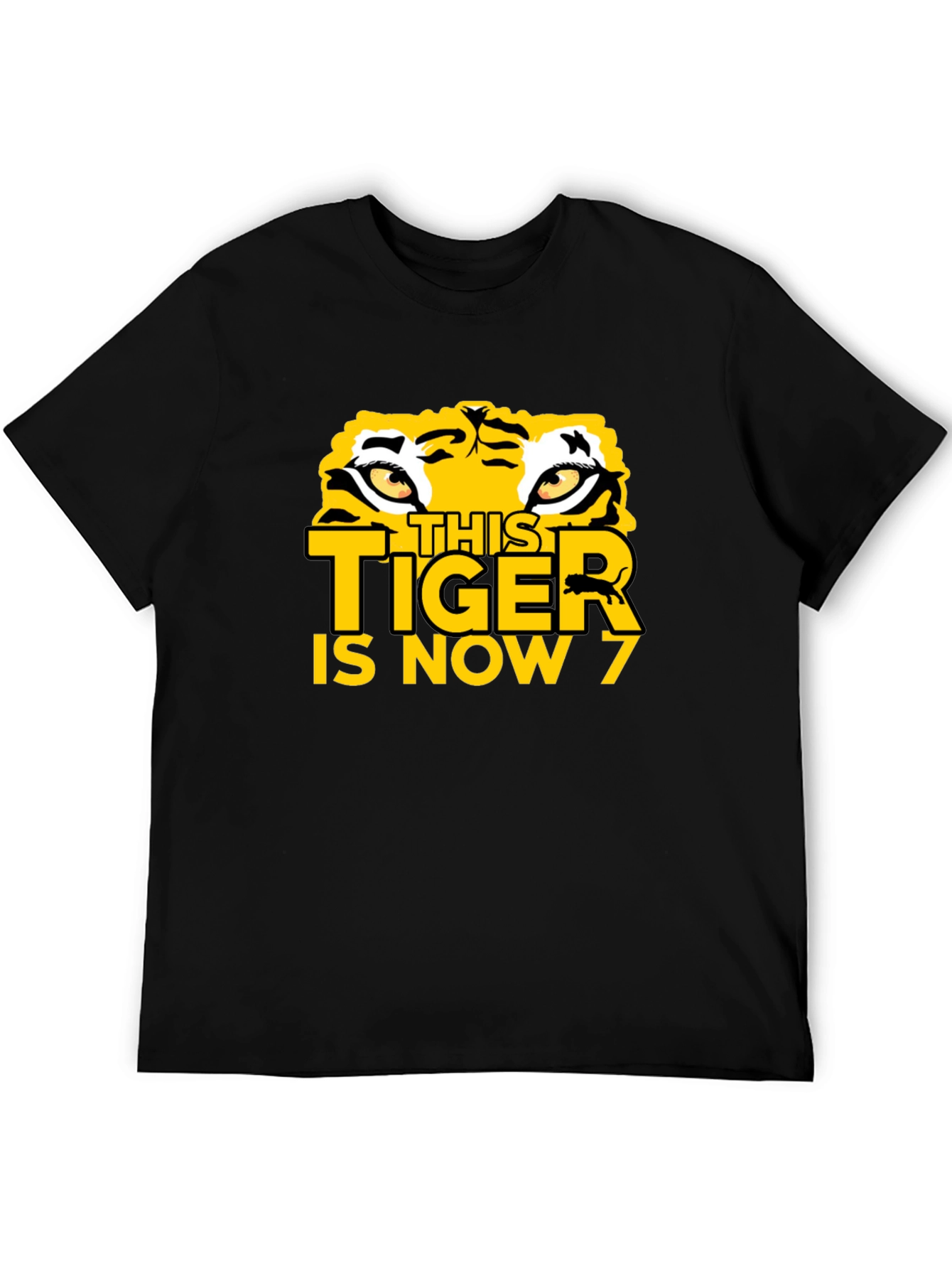 This Tiger is Now 7 Birthday T-Shirt