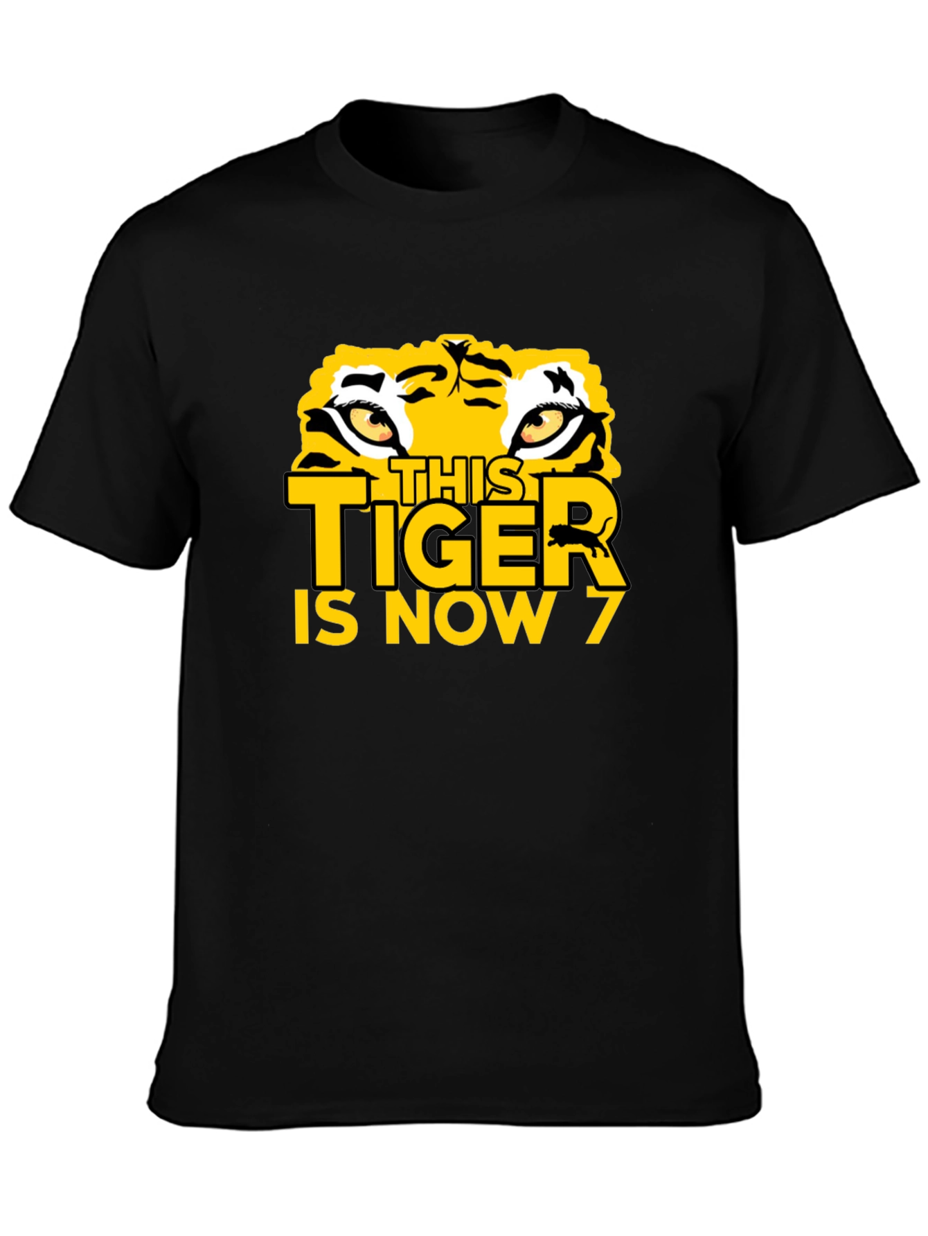 This Tiger is Now 7 Birthday T-Shirt