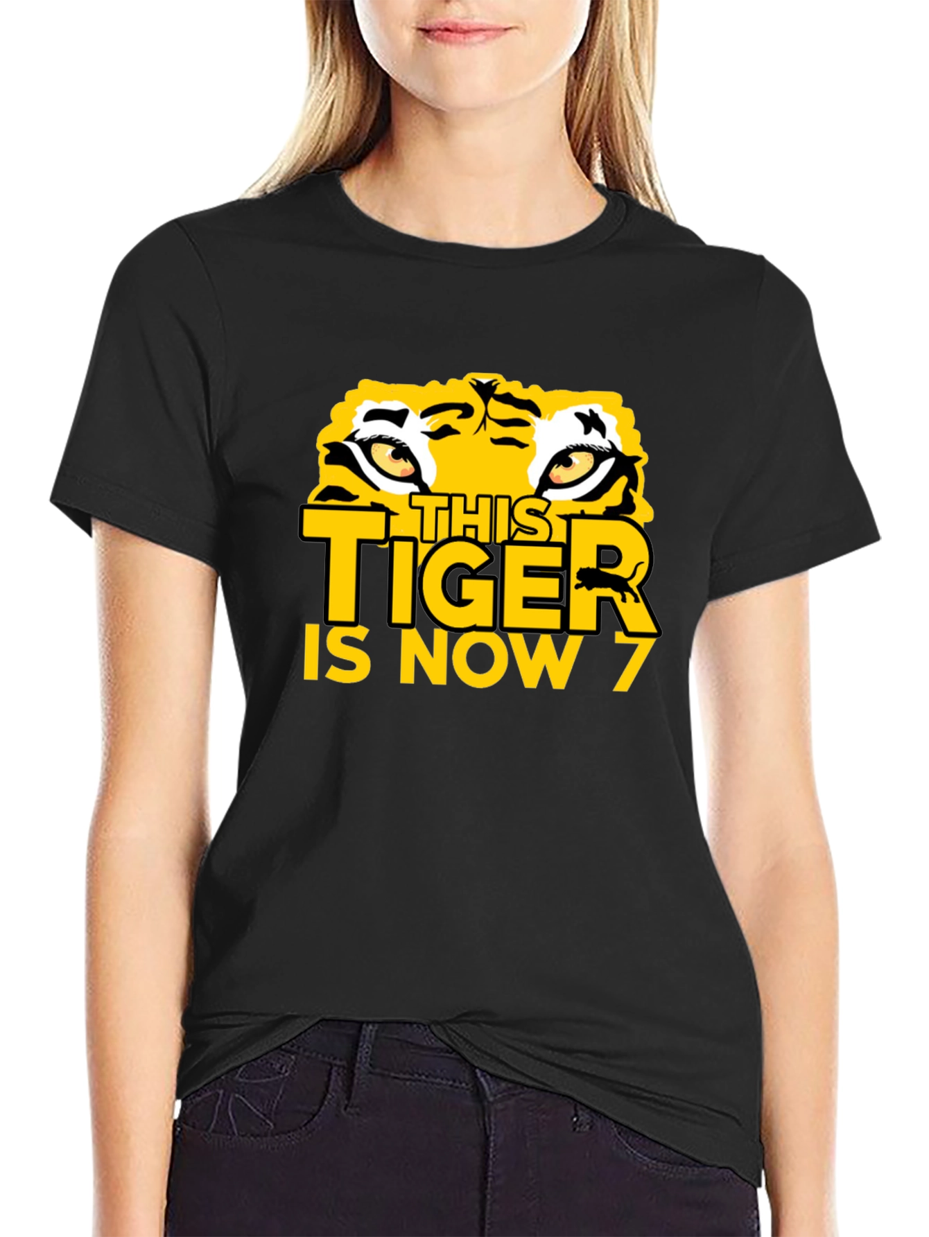 This Tiger is Now 7 Birthday T-Shirt