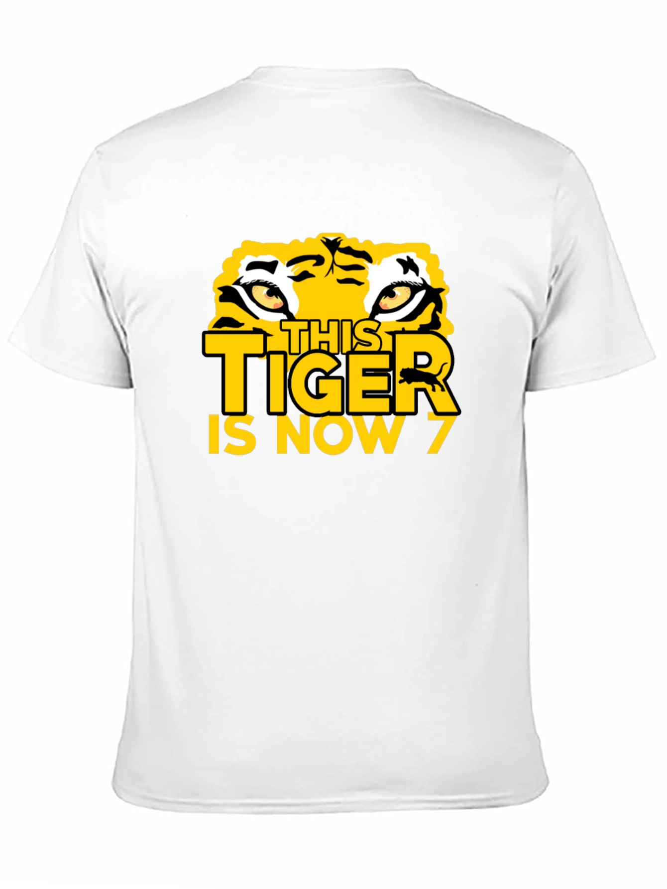 This Tiger is Now 7 Birthday T-Shirt