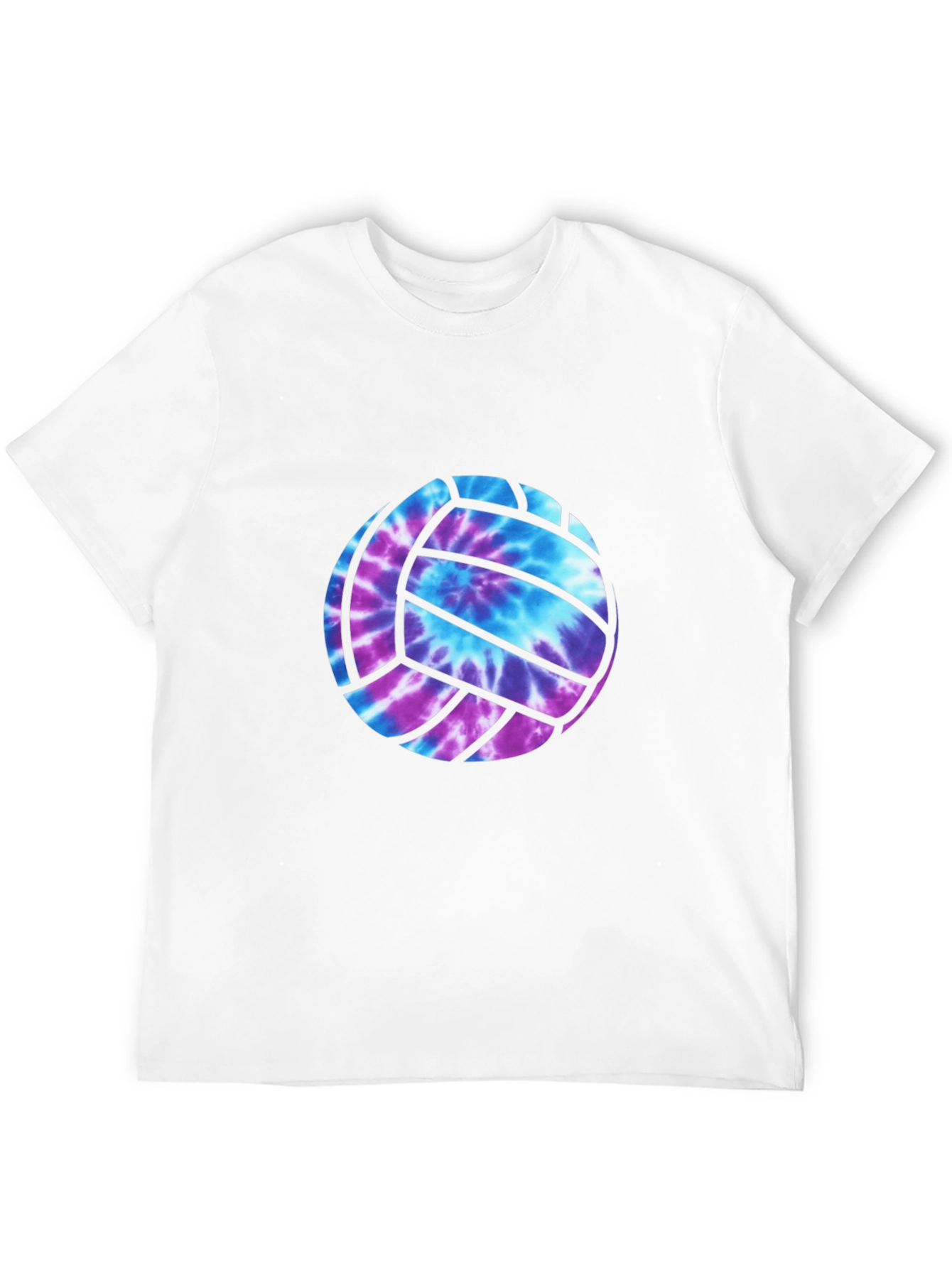Tie-Dye Volleyball Graphic Tee