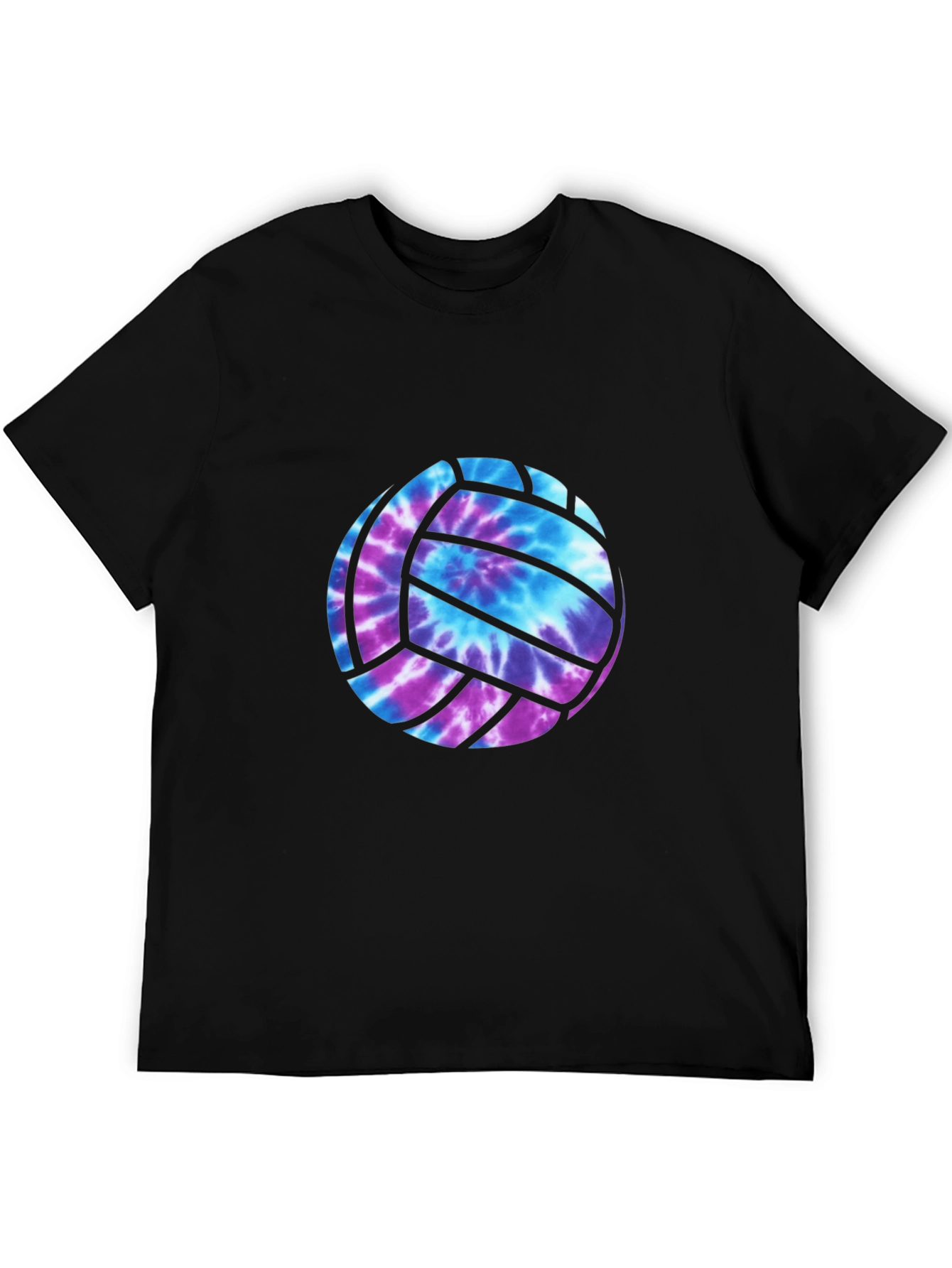 Tie-Dye Volleyball Graphic Tee